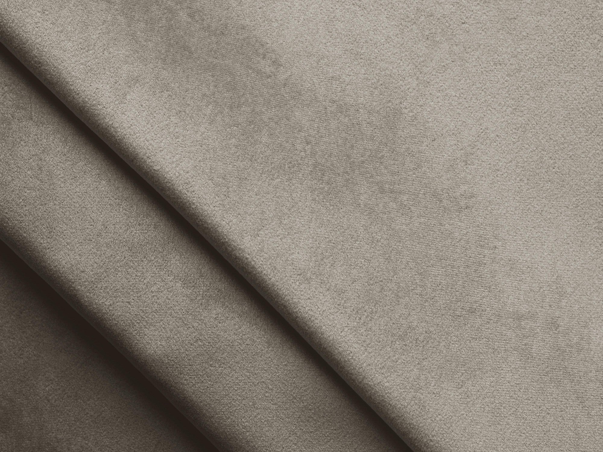 Samtstuhl OHELO taupe mit schwarzem Buchenfuß