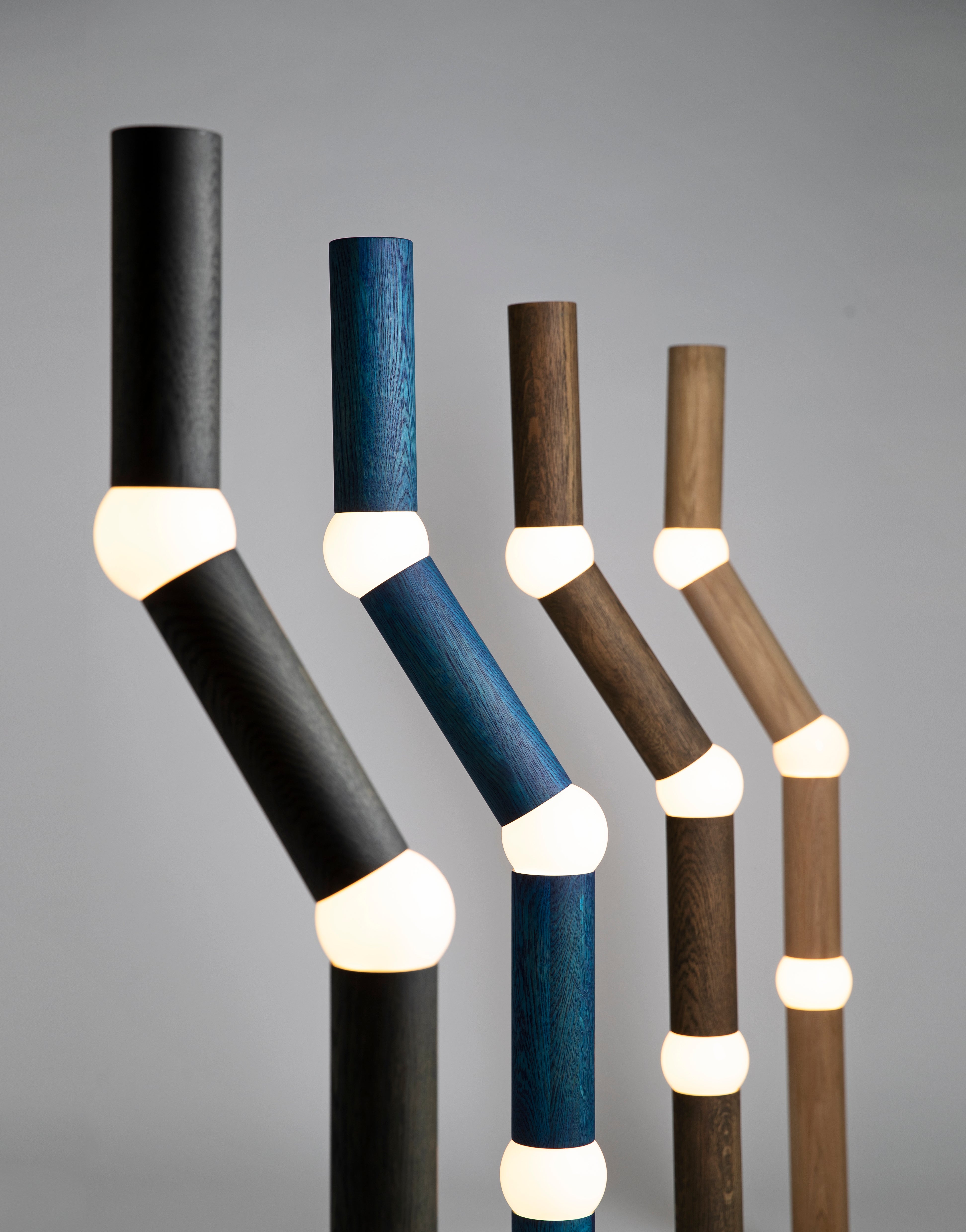 LIGHTBONE floor lamp oak