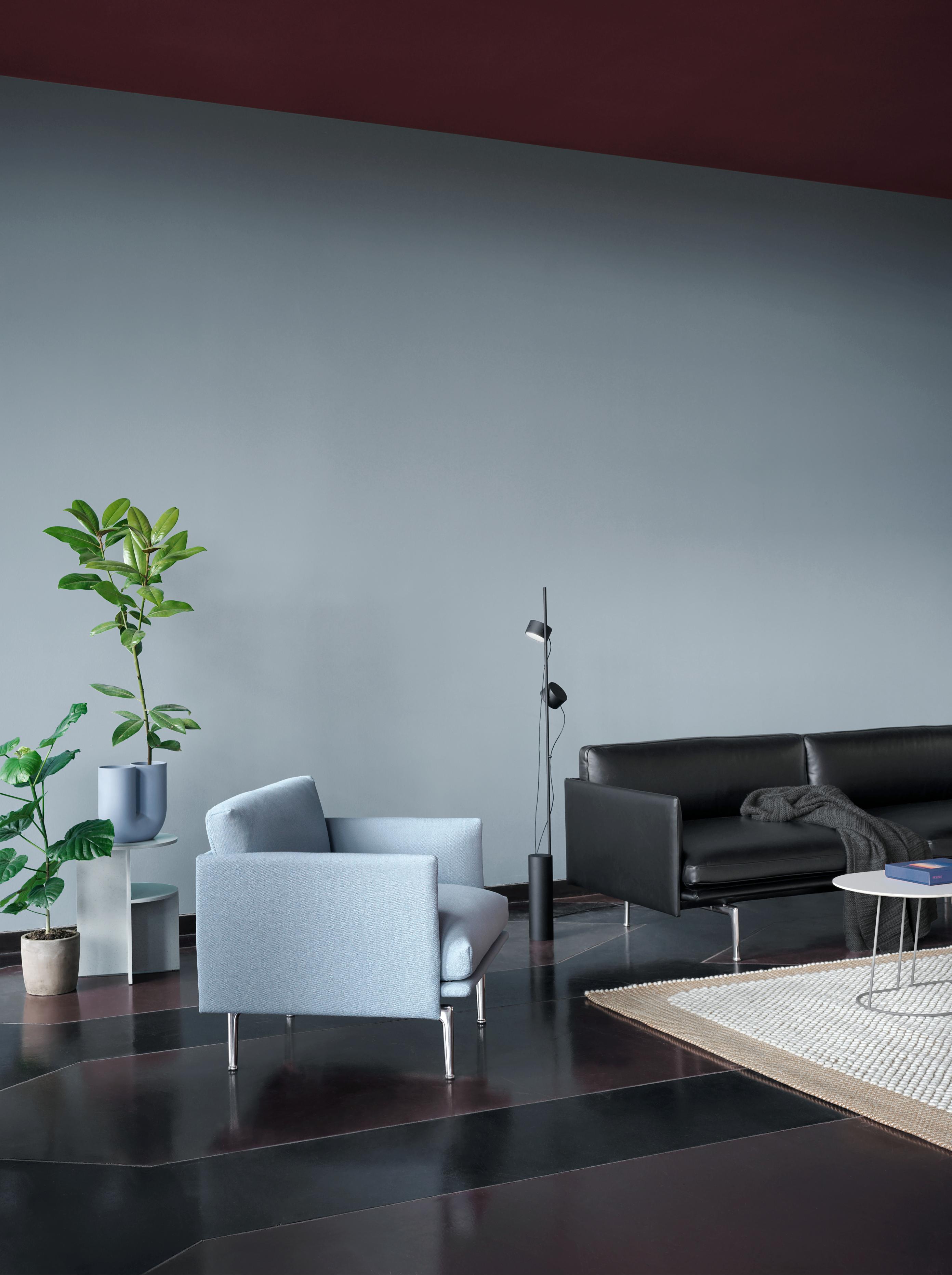 POST Floor Lamp Black