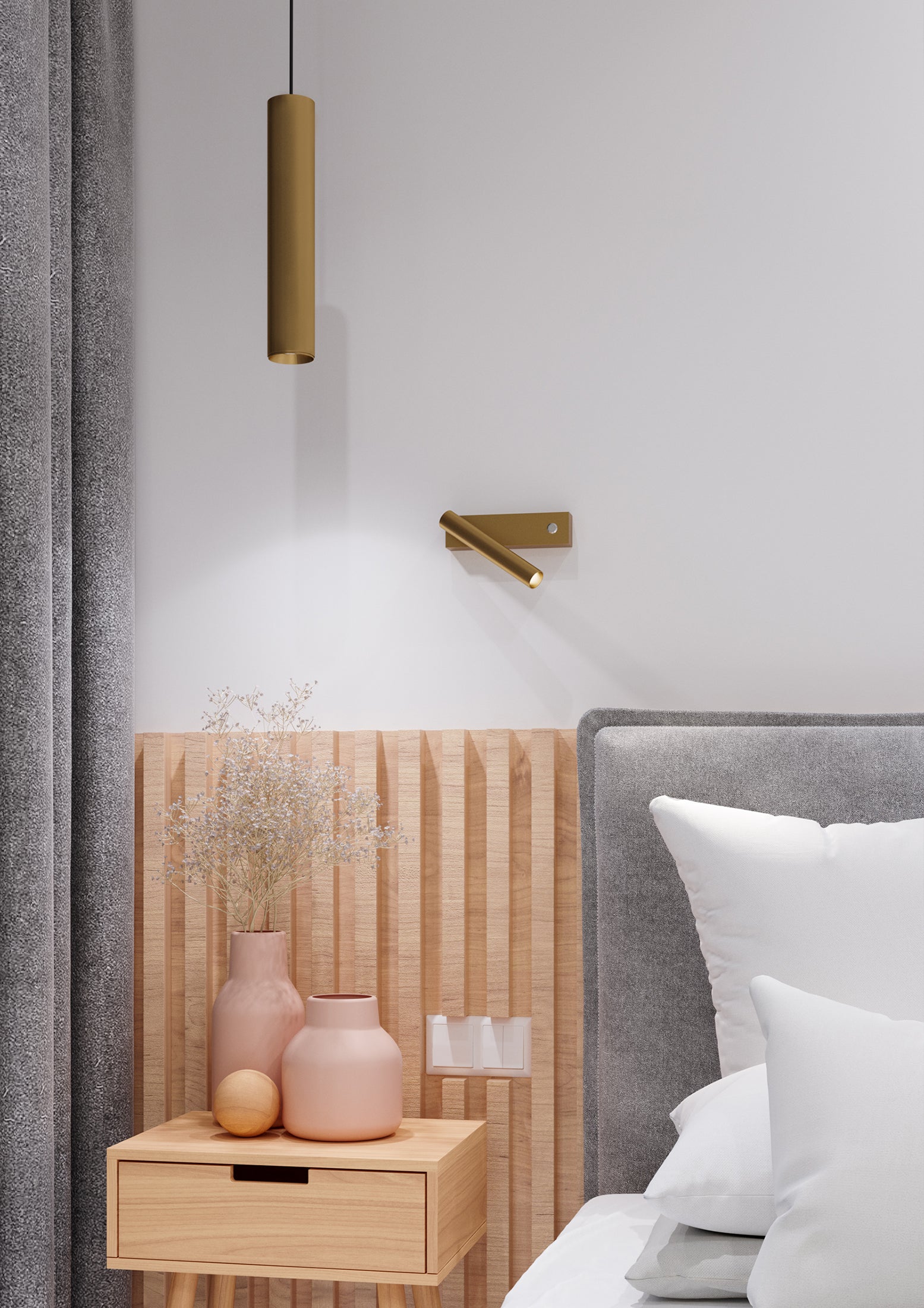 Adjustable Wall Lamp PET MICRO R SWITCH