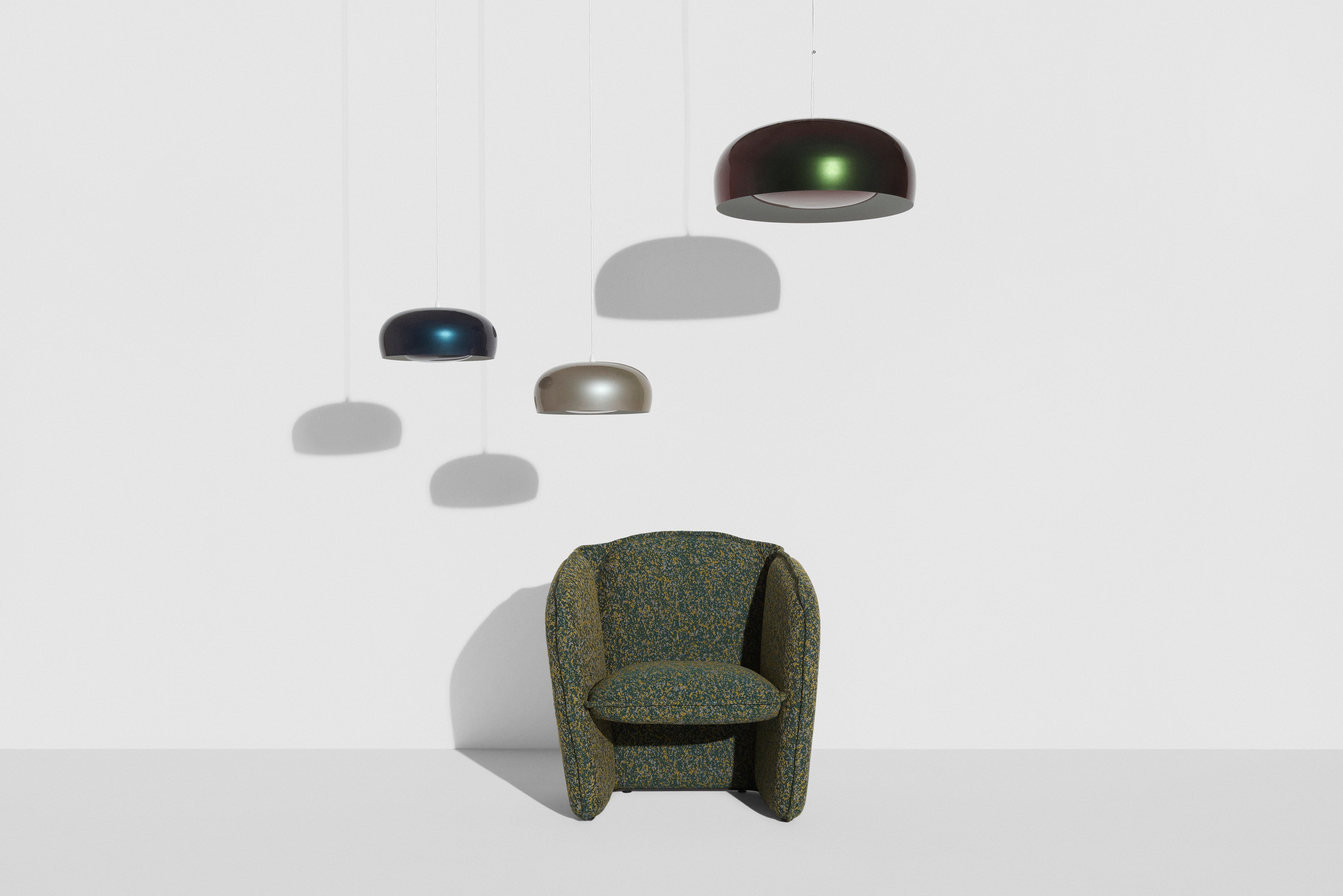 BRUSH green pendant lamp