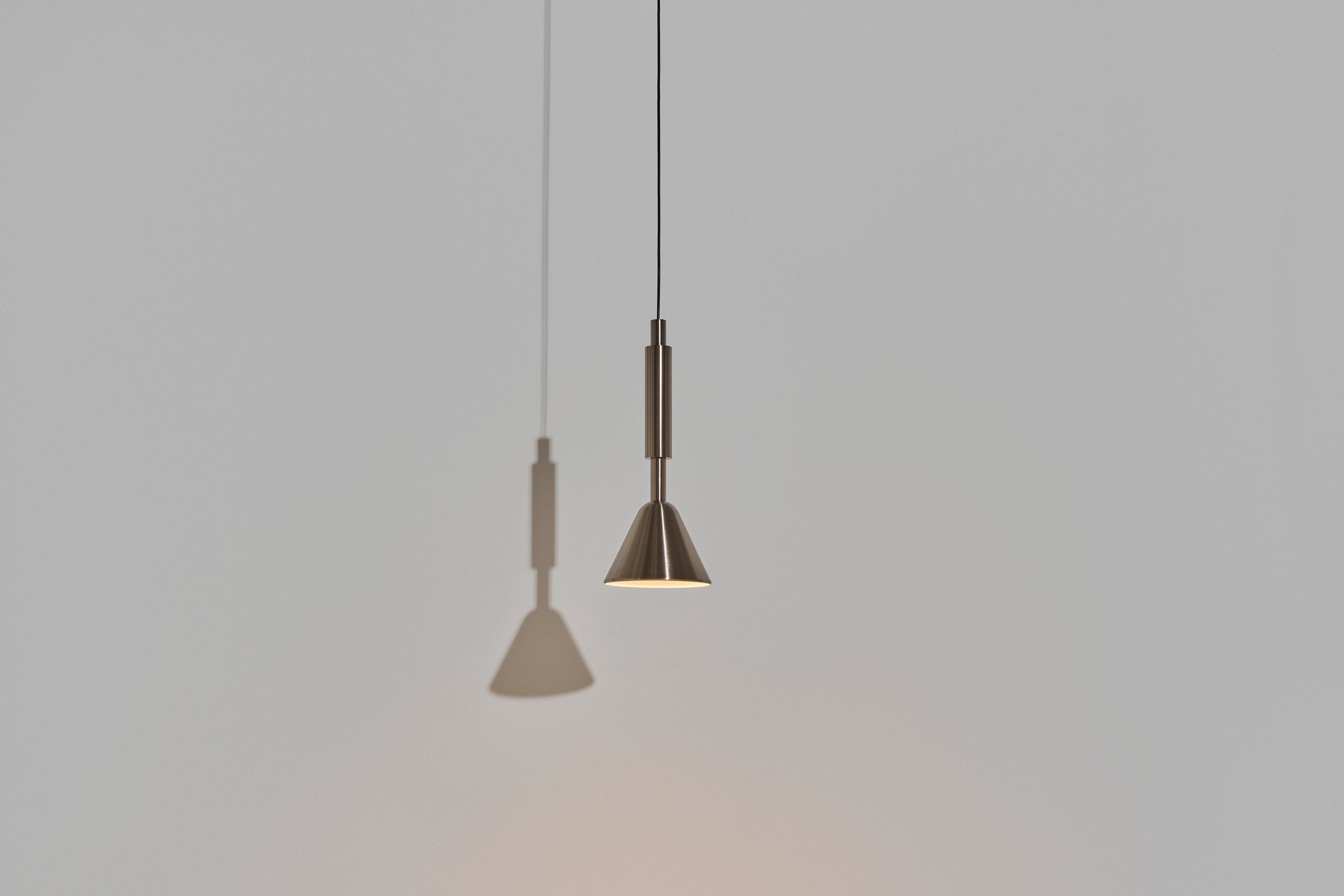 Lampa wisząca PYL polerowana stal