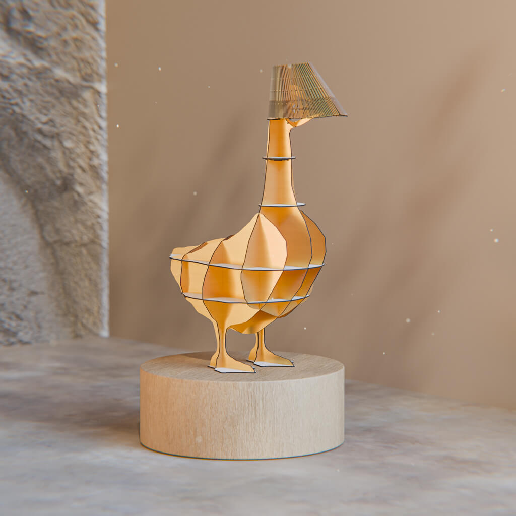 Lampe JUNON gold
