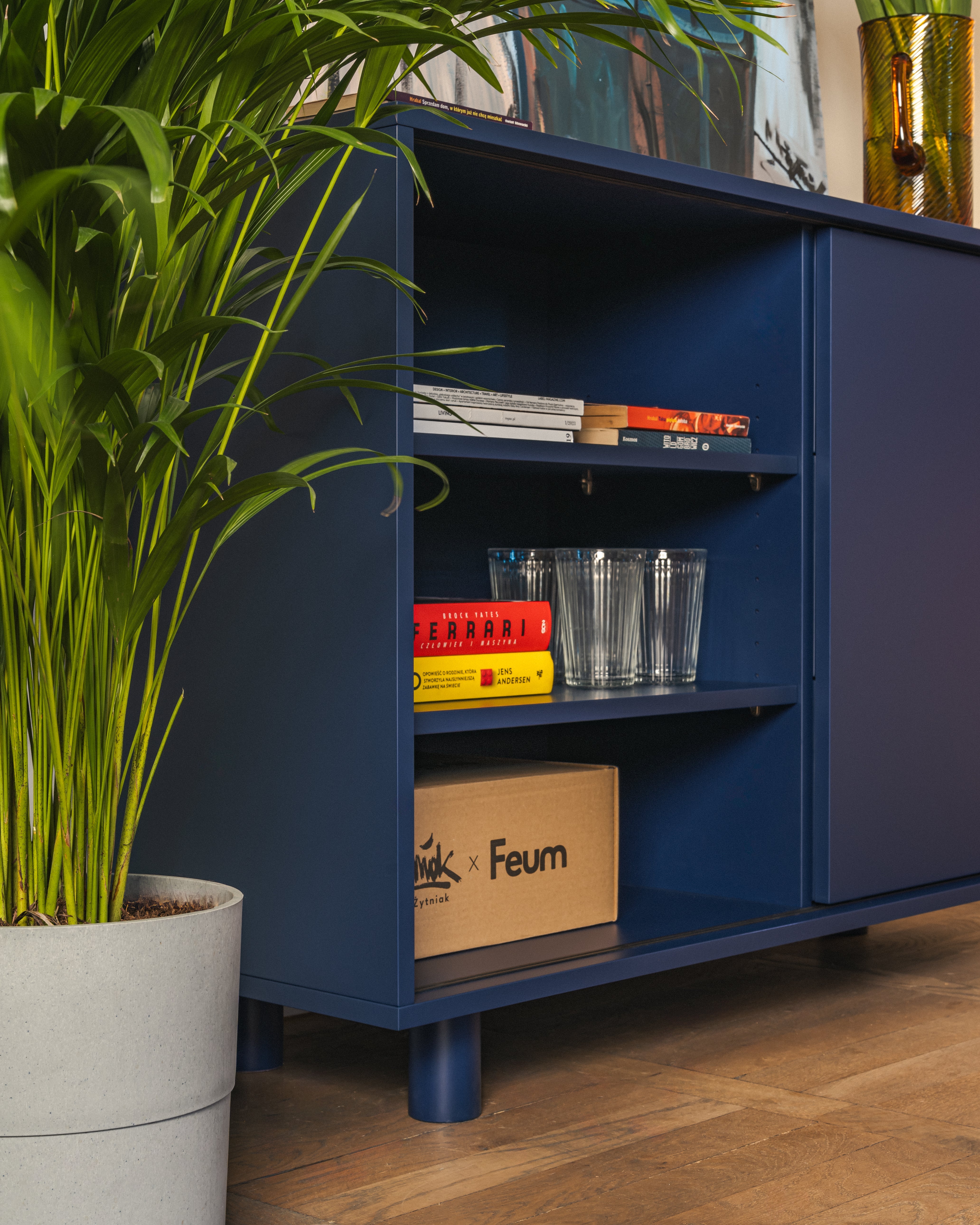 Kommode PAC kobaltblau