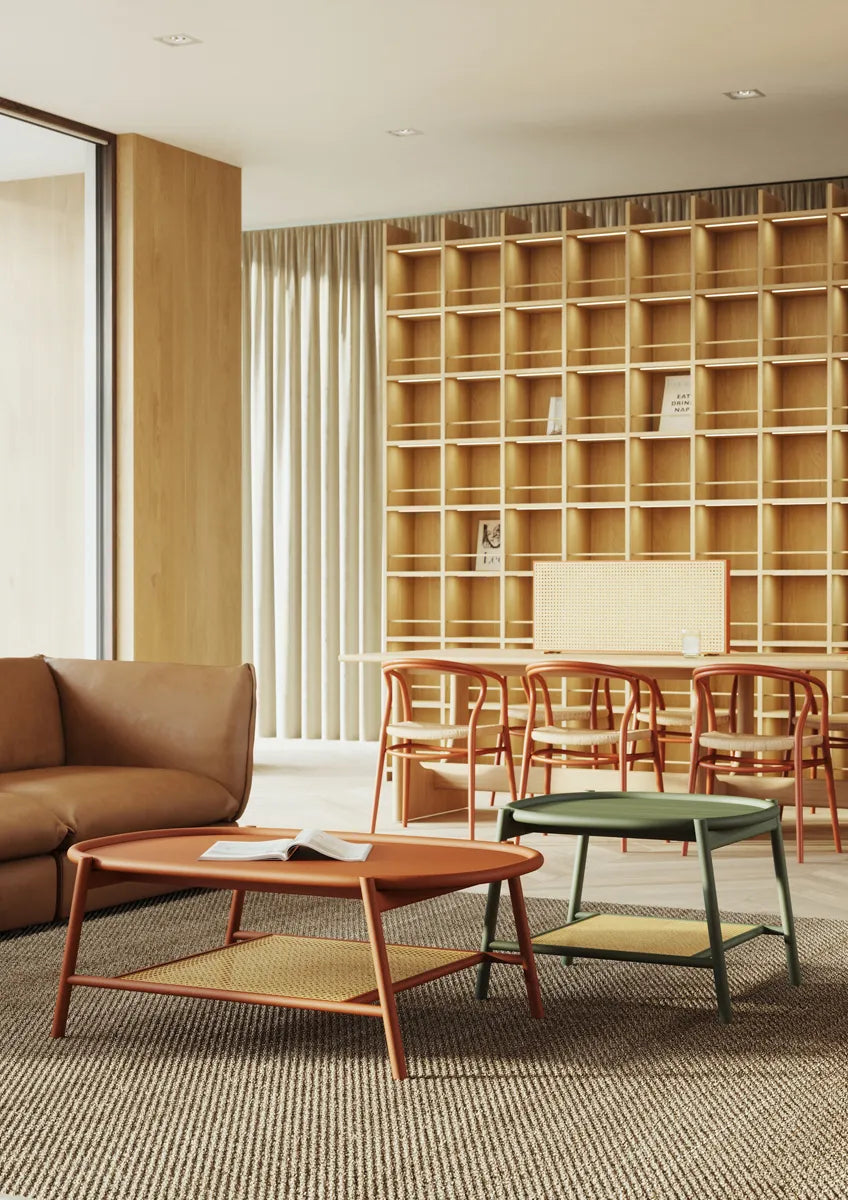 Couchtisch Drum Buchenholz Holz