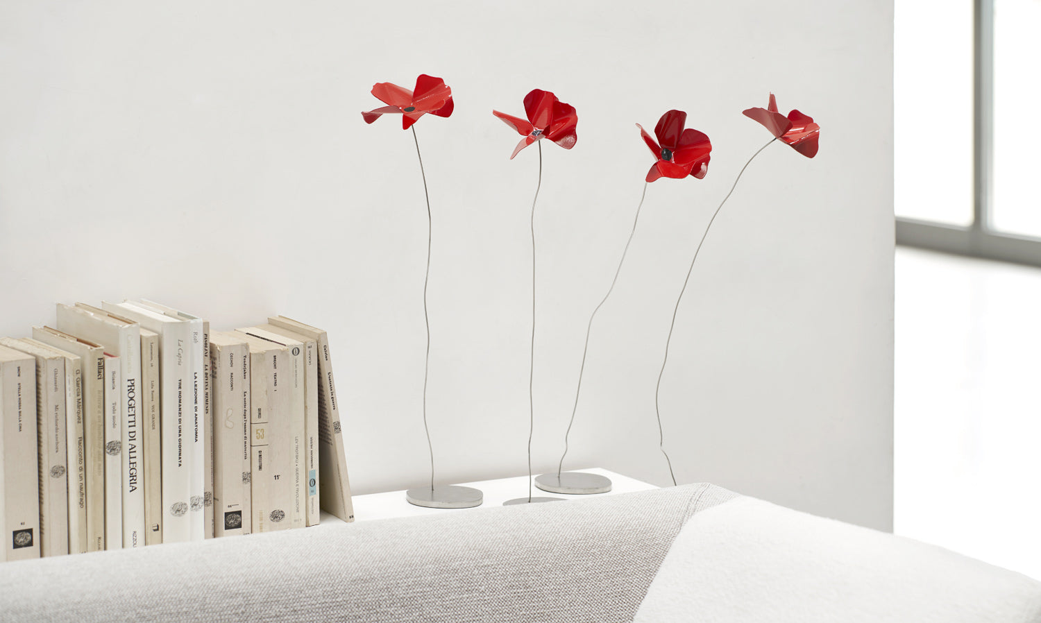 Dekoration PAPAVERO gold