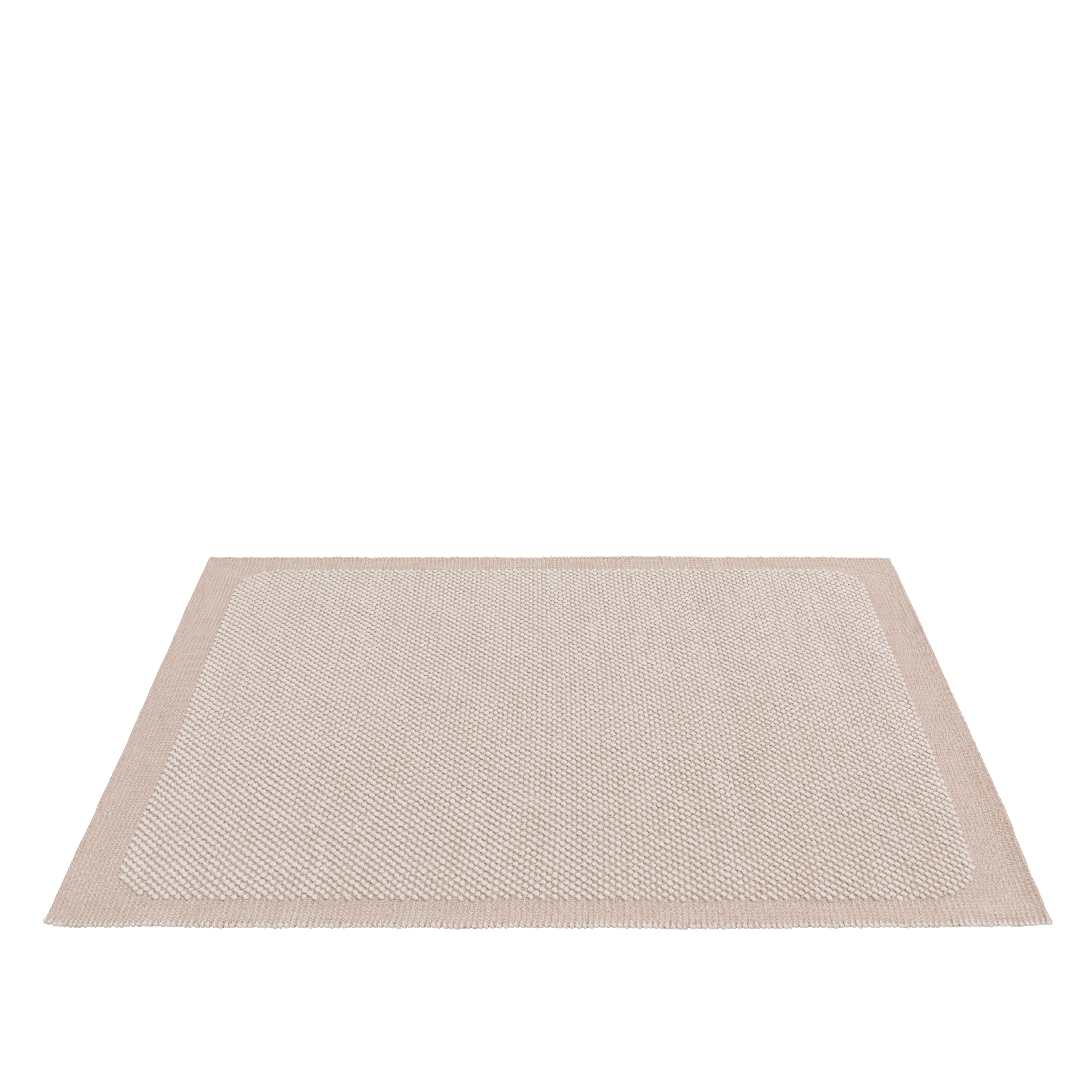 Teppich PEBBLE hellrosa mit beige