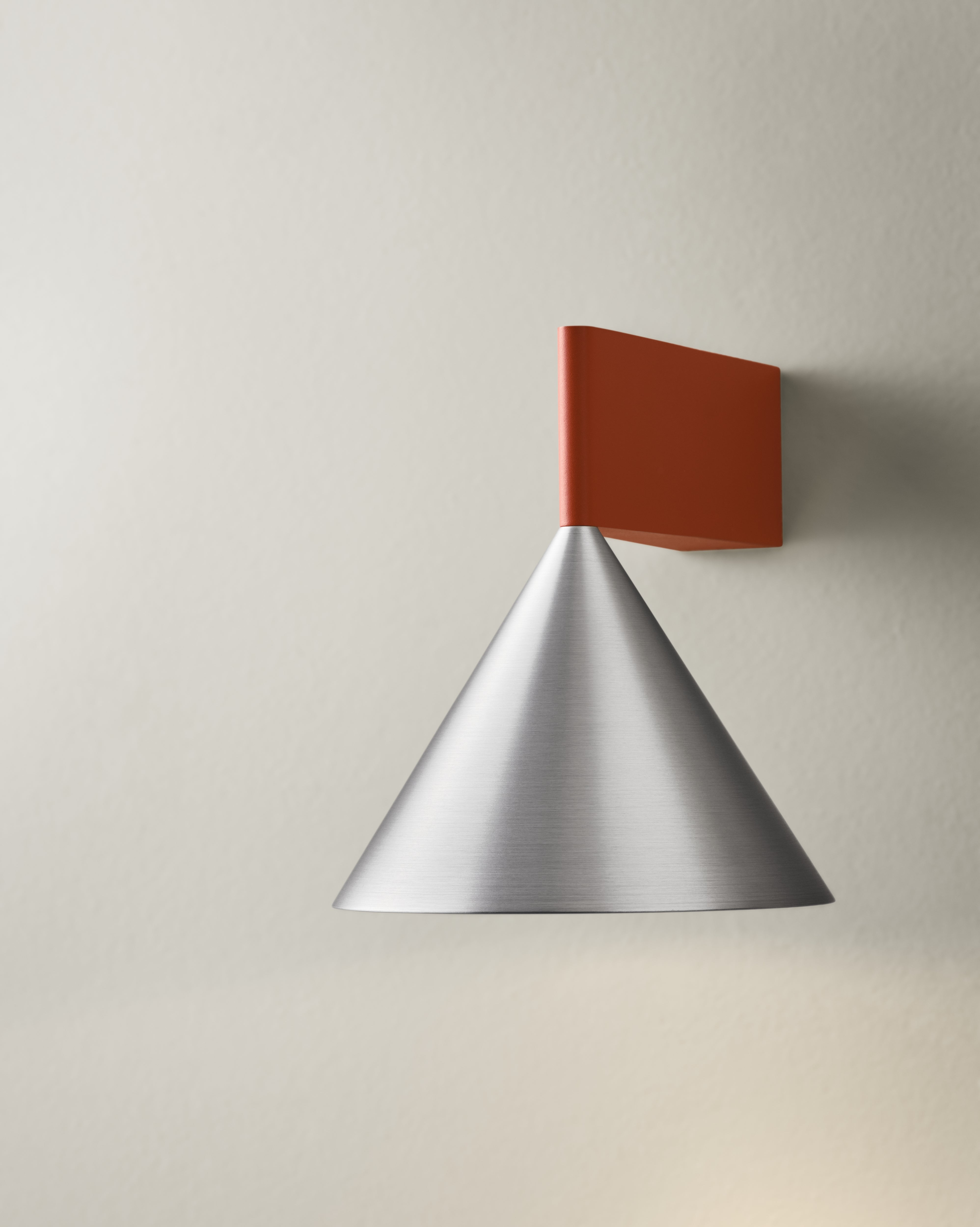 Wandleuchte APOLLO rot-orange