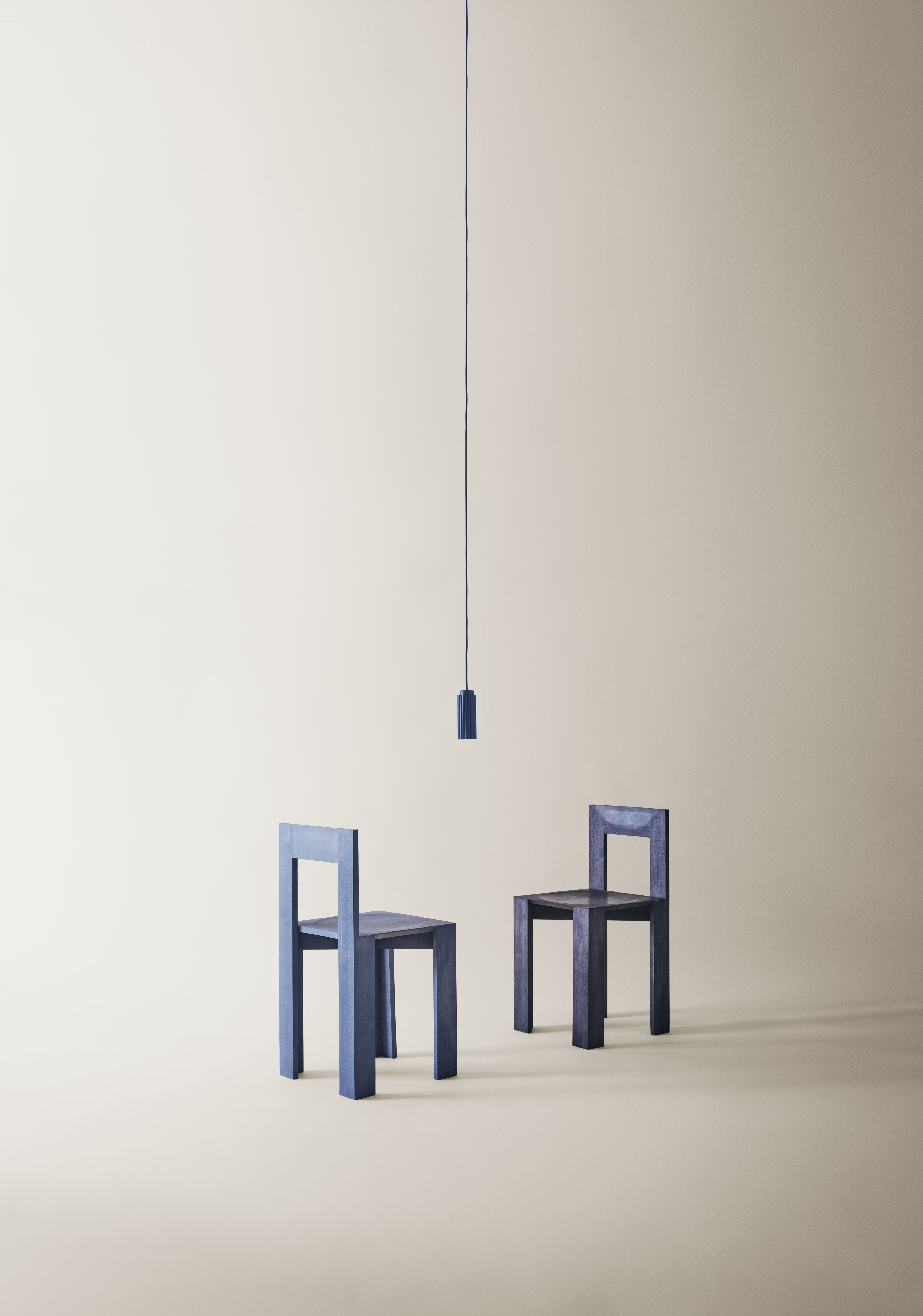 Pendelleuchte DONNA SLIM blau