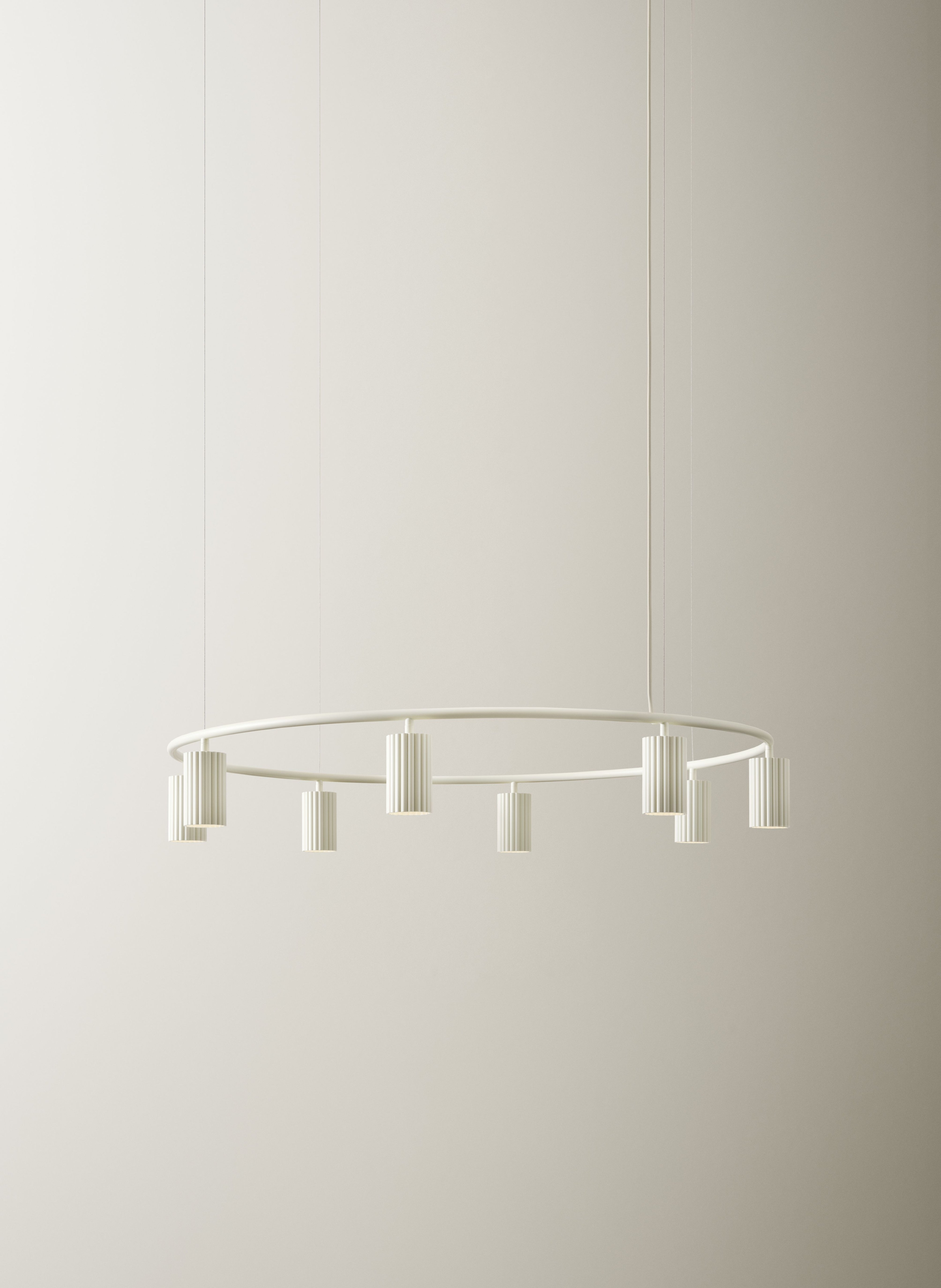Pendant Lamp DONNA CIRCLE white