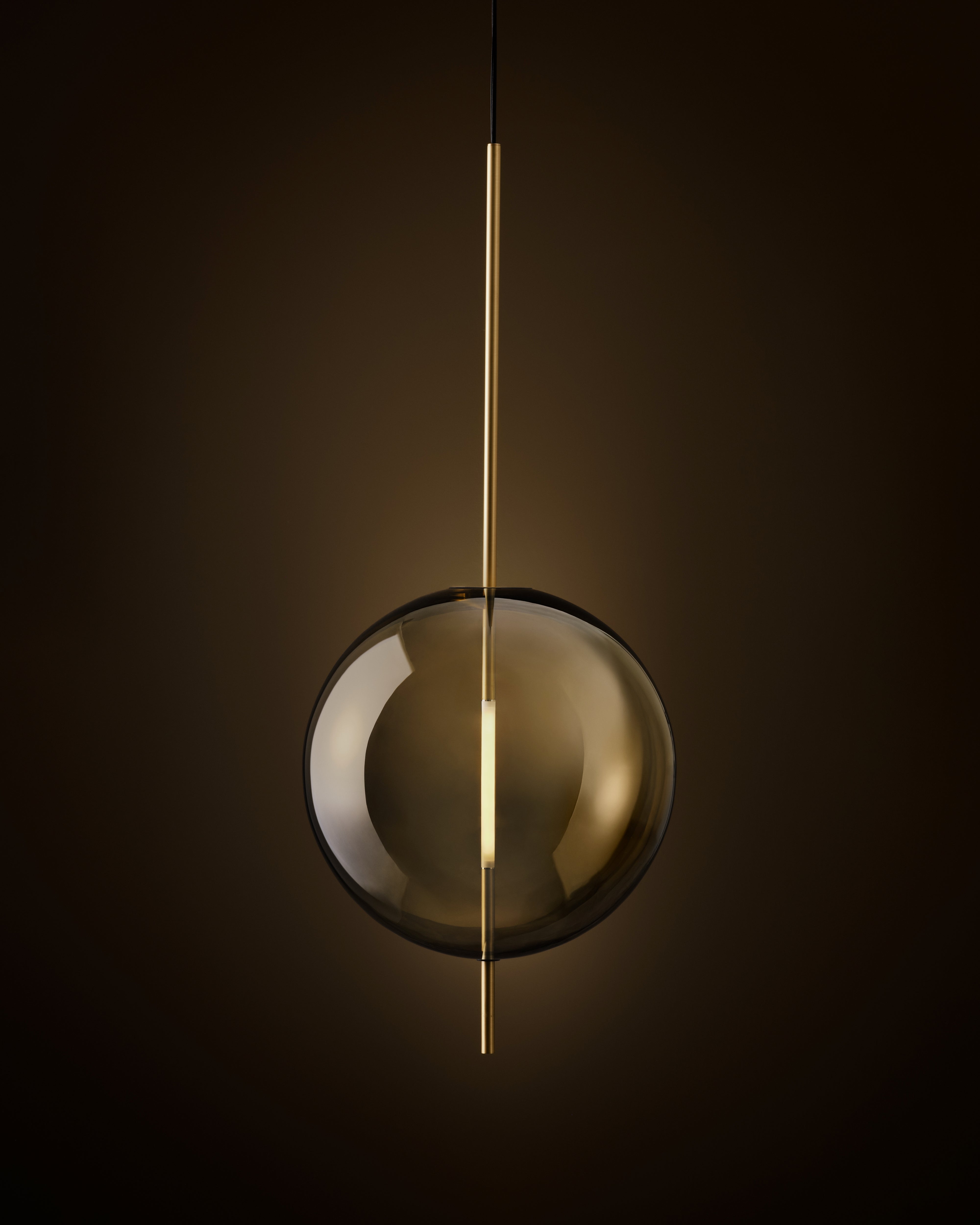 Kandinsky hanging lamp brown