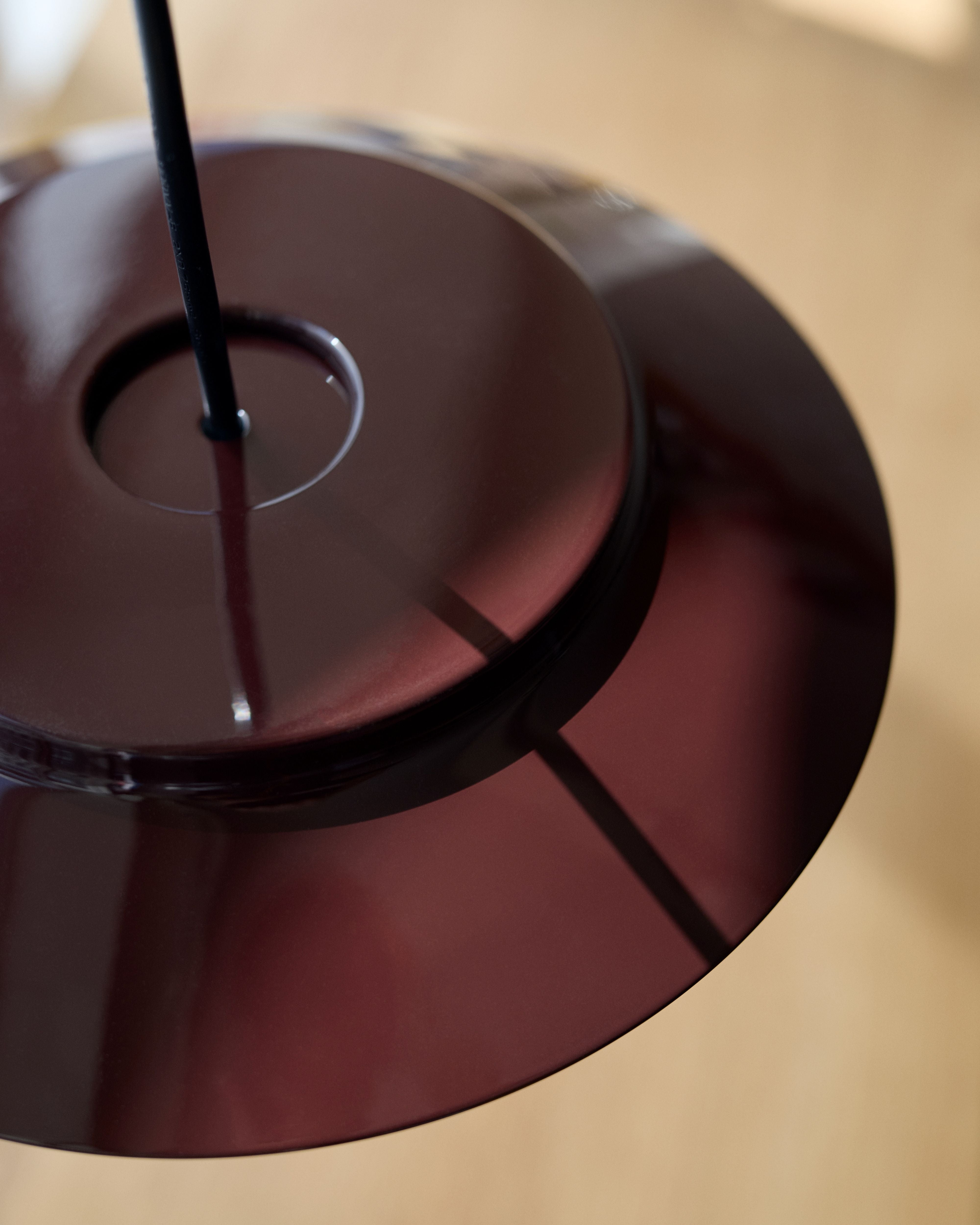 LILLE Burgundy Pendant Lamp