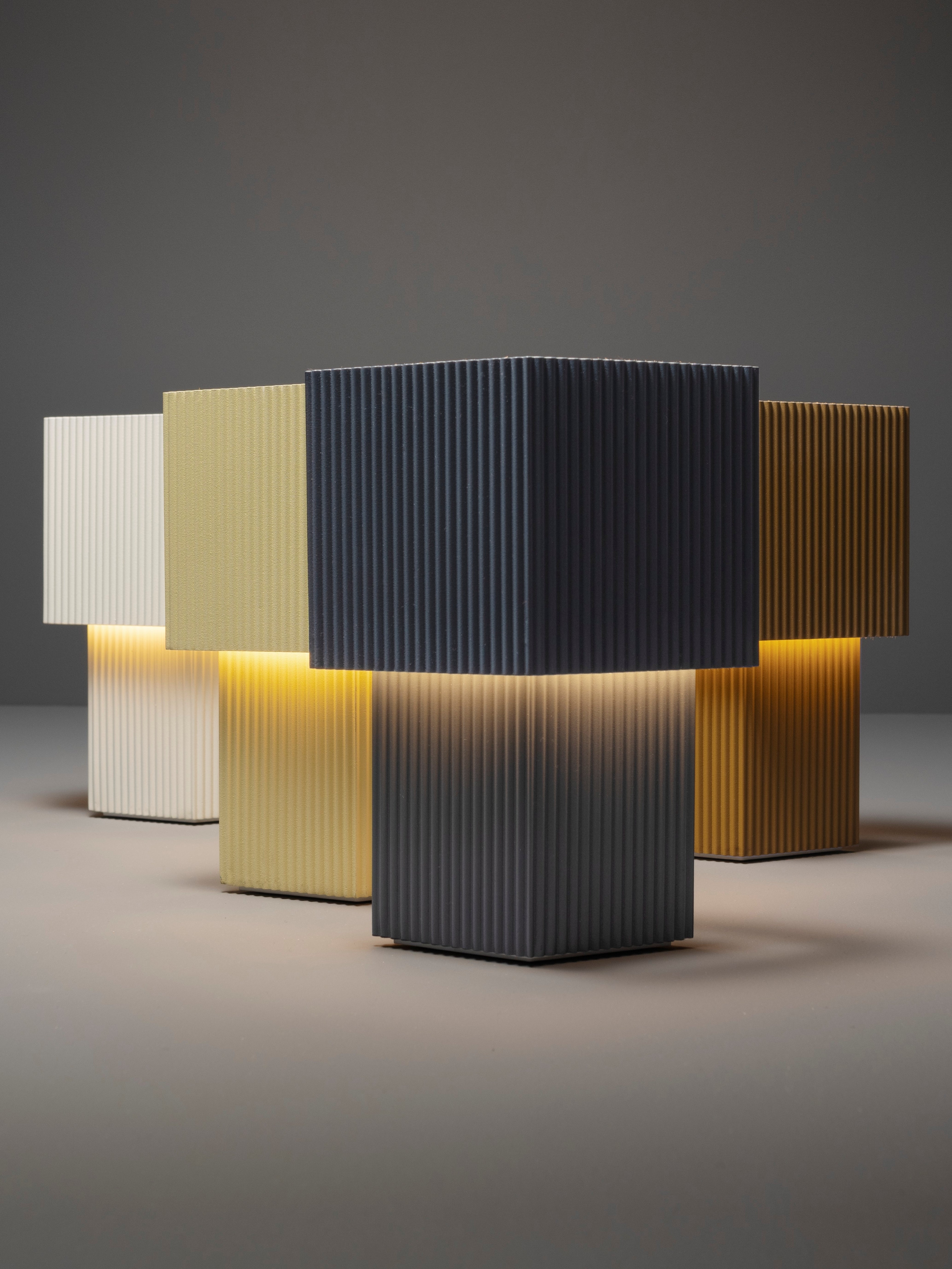 Tischlampe ROMB MINI weiß