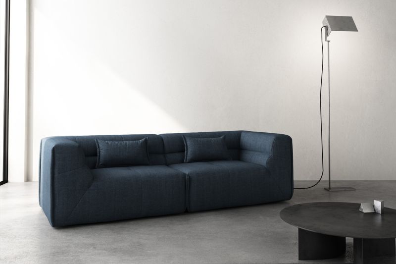4-Person Modular Sofa PIERO Upholstered