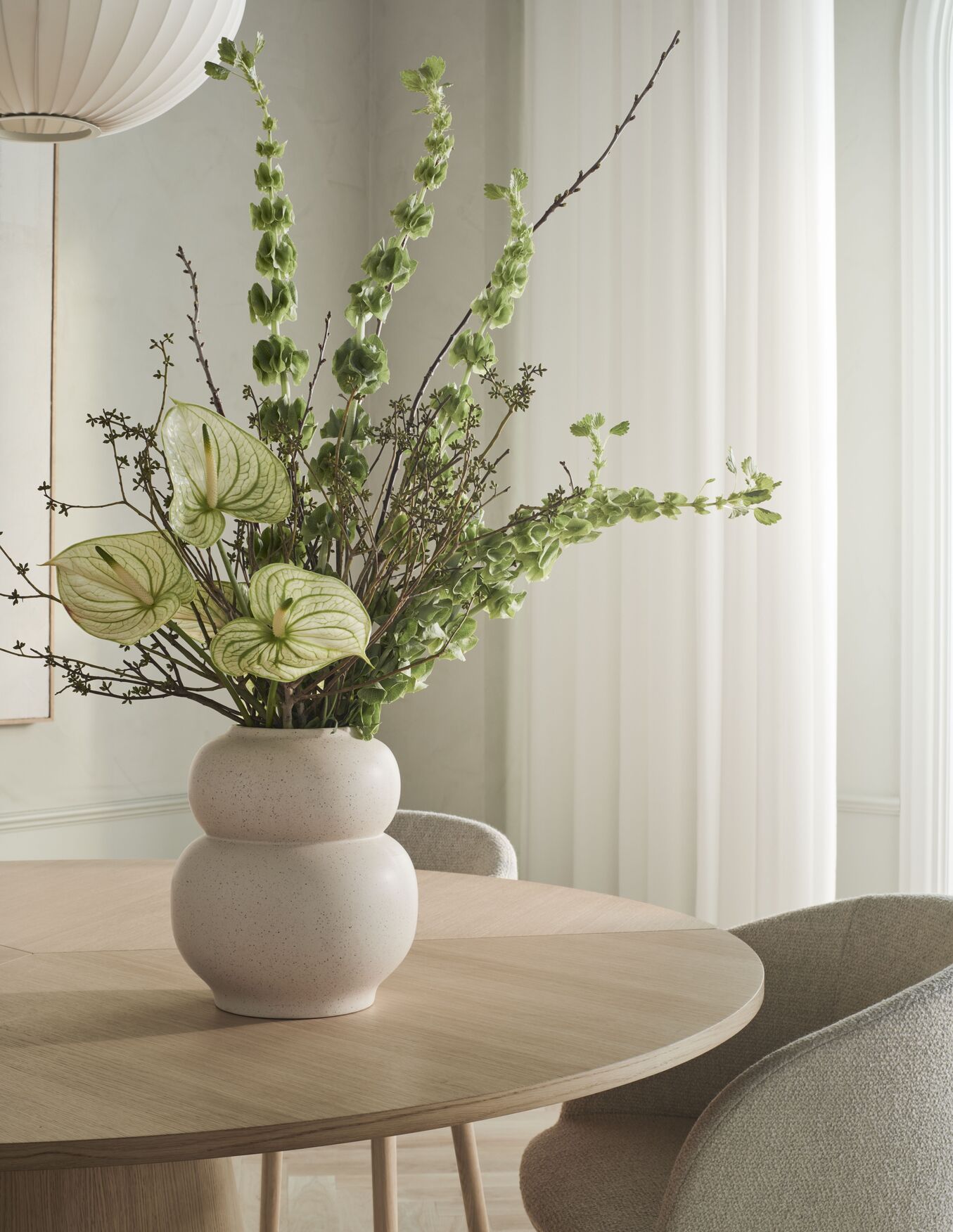 Round Table PIRO Oak Wood