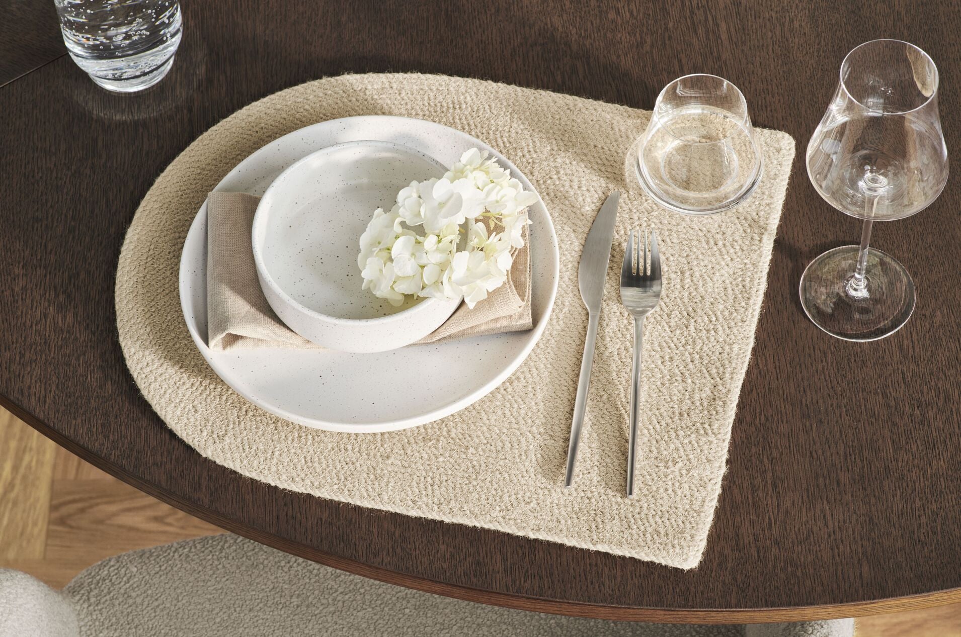 Round Table PIRO Oak Wood