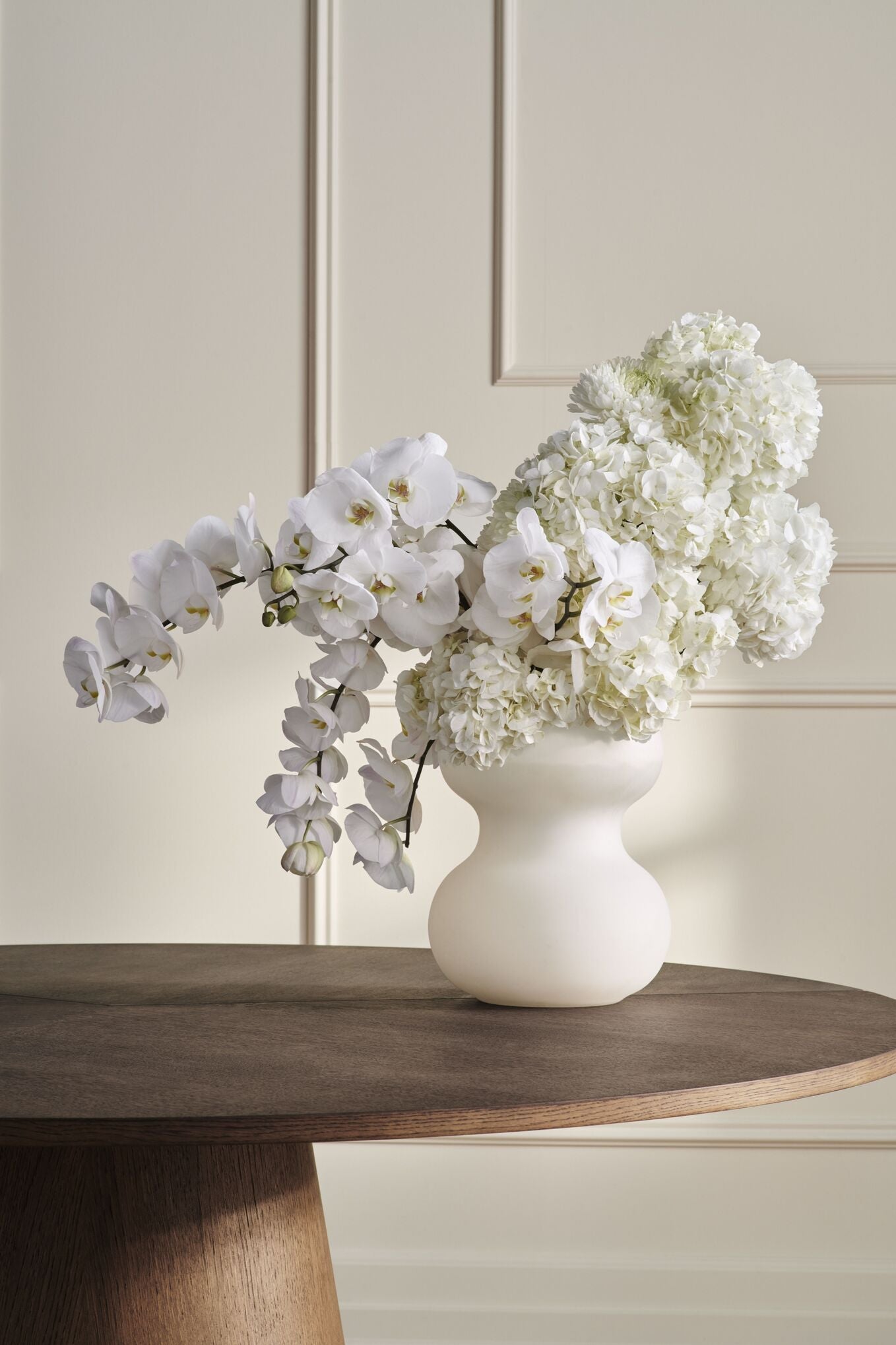 Round Table PIRO Oak Wood