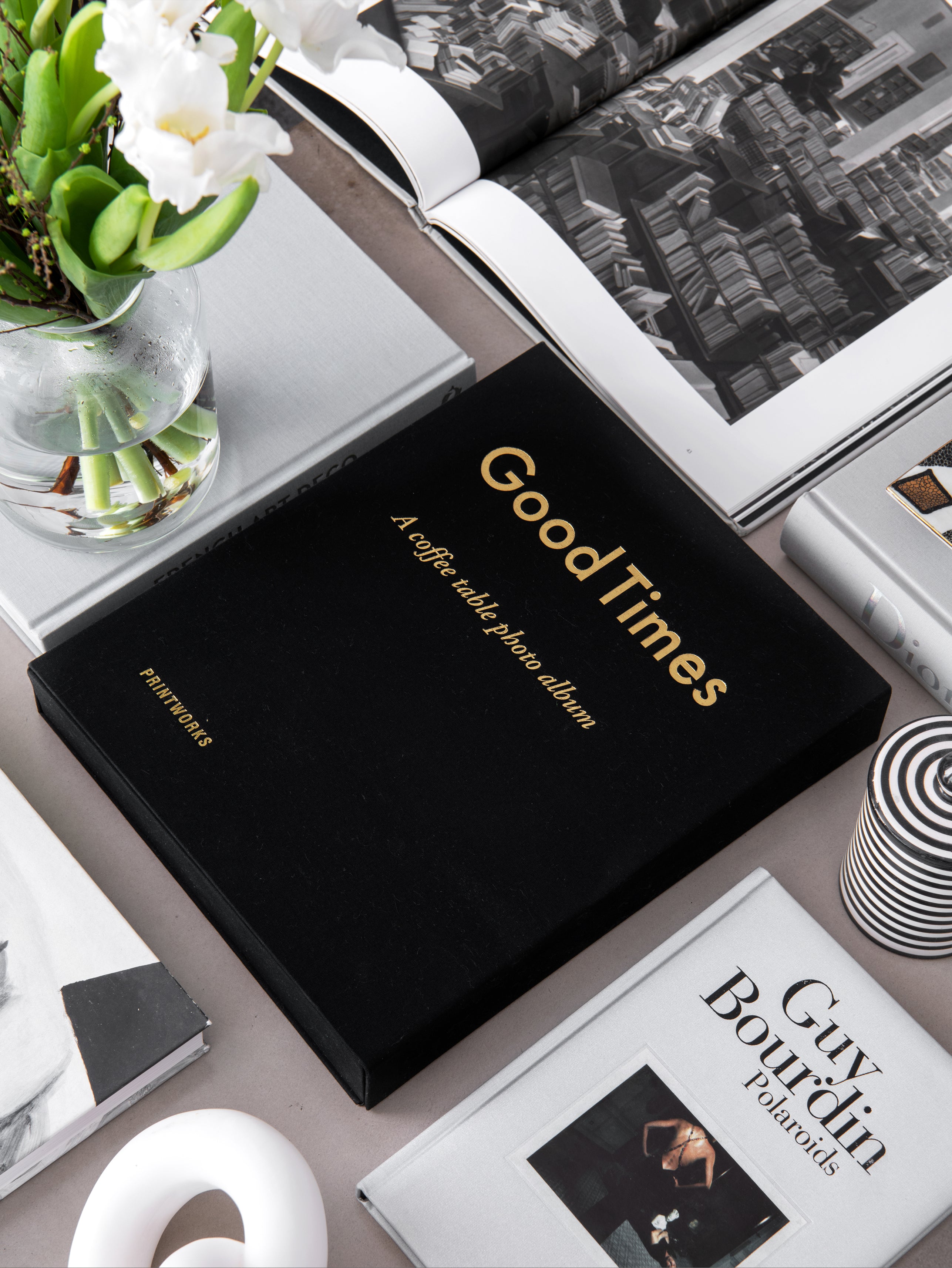 GOOD TIMES photo album black