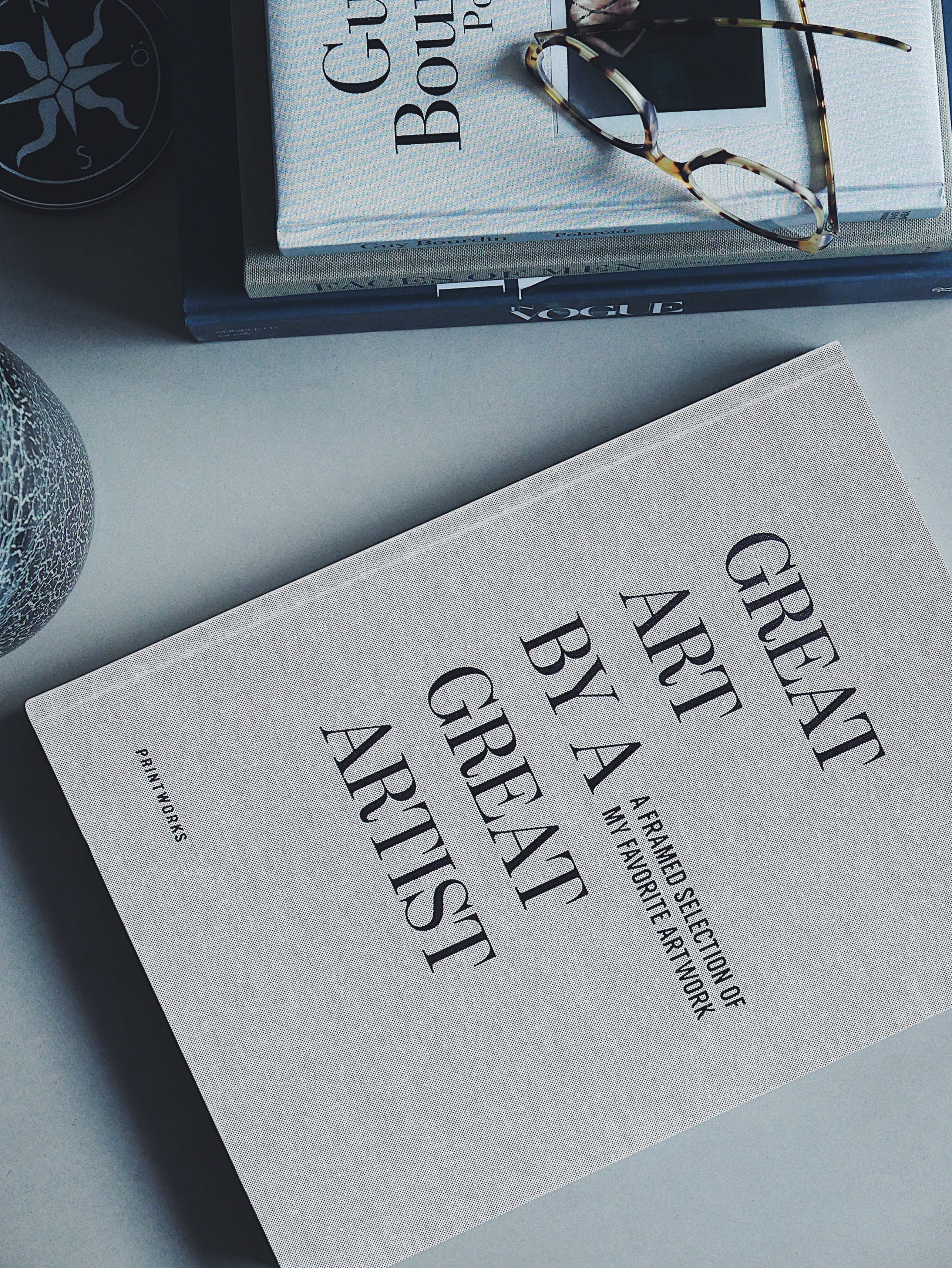 Zeichenblock GREAT ART grau mit Schwarz