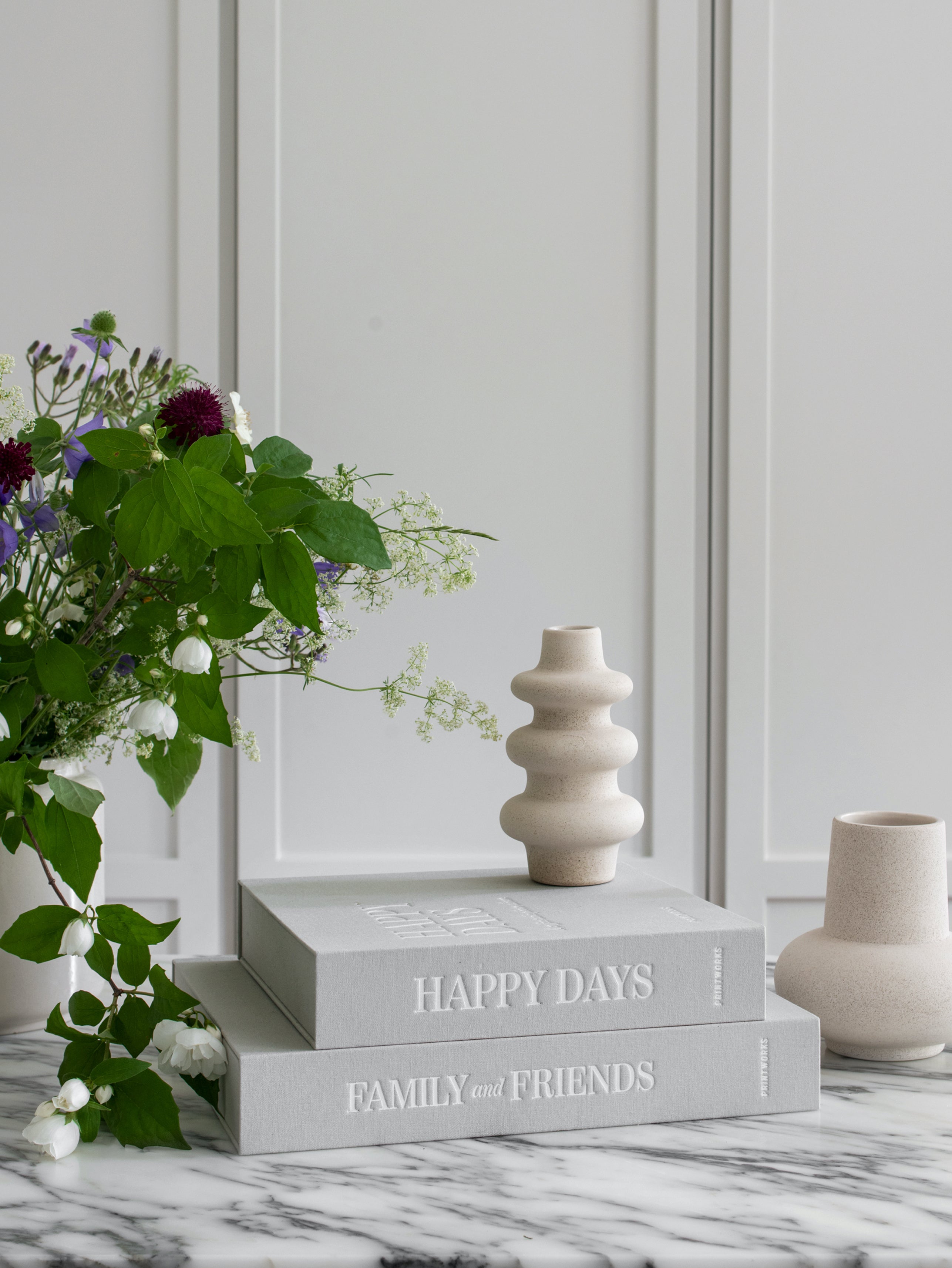 HAPPY DAYS photo album light gray