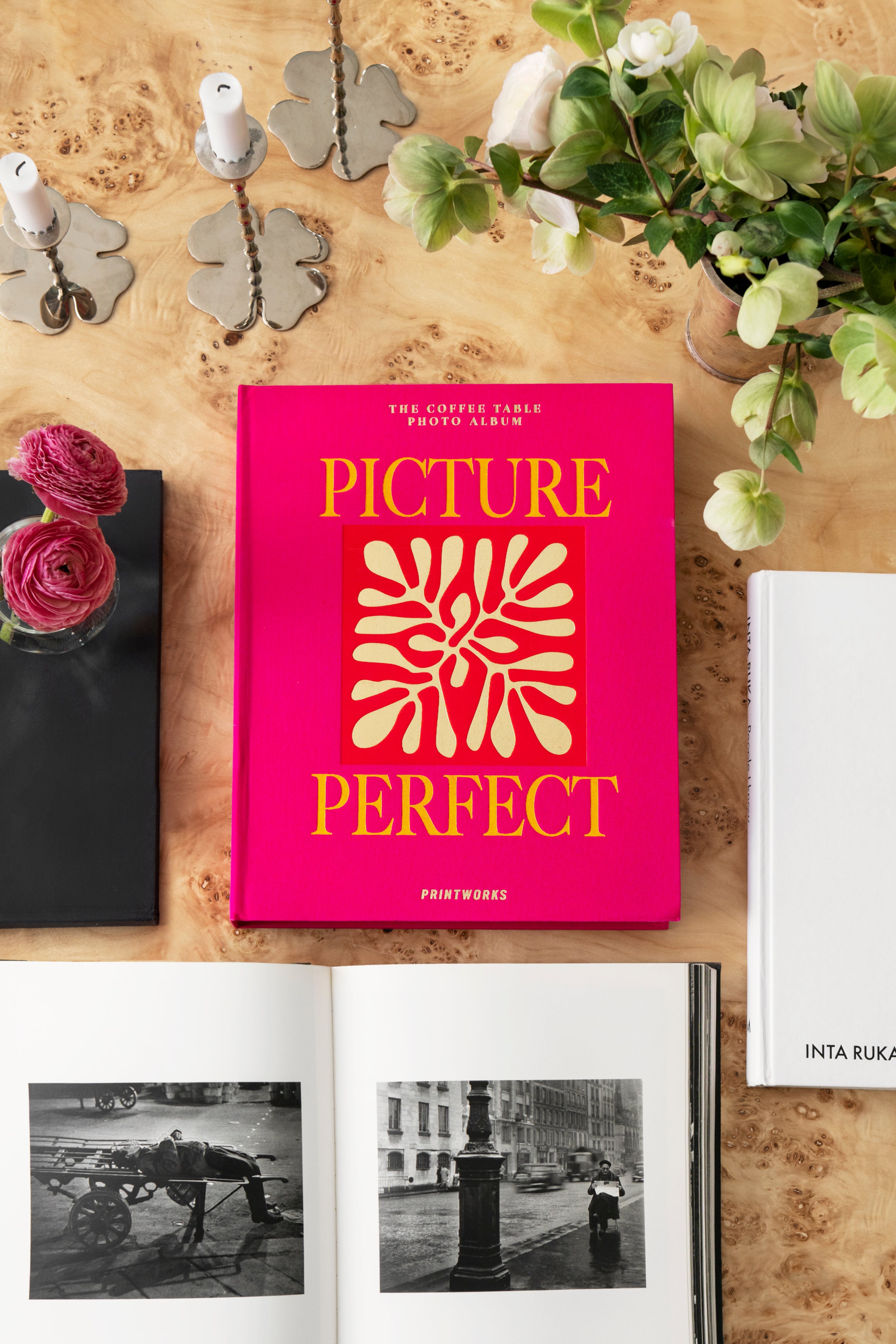Fotoalbum PICTURE PERFECT rosa mit Gold