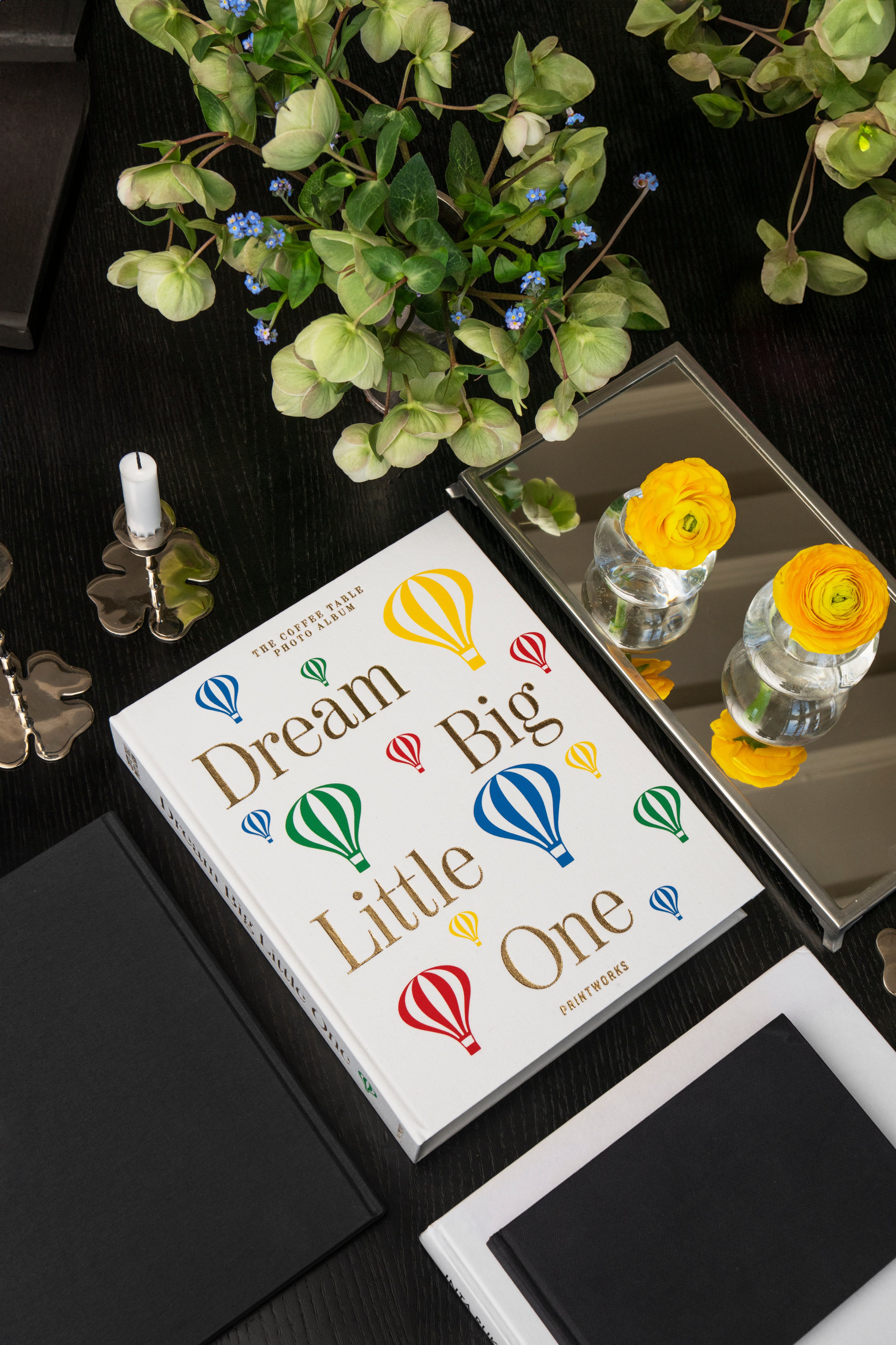 DREAM BIG LITTLE ONE Photo Album White