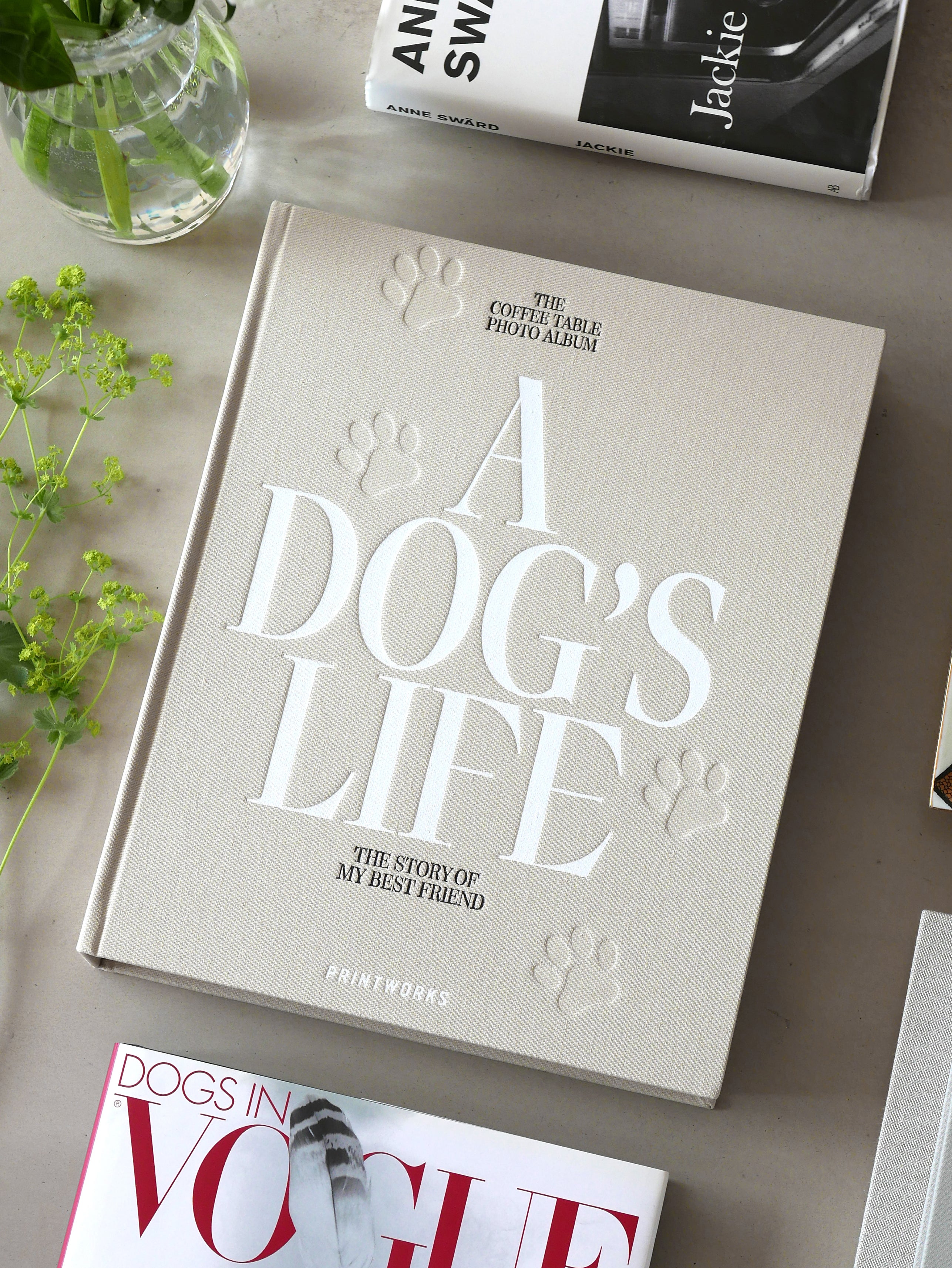 Fotoalbum A DOG'S LIFE beige