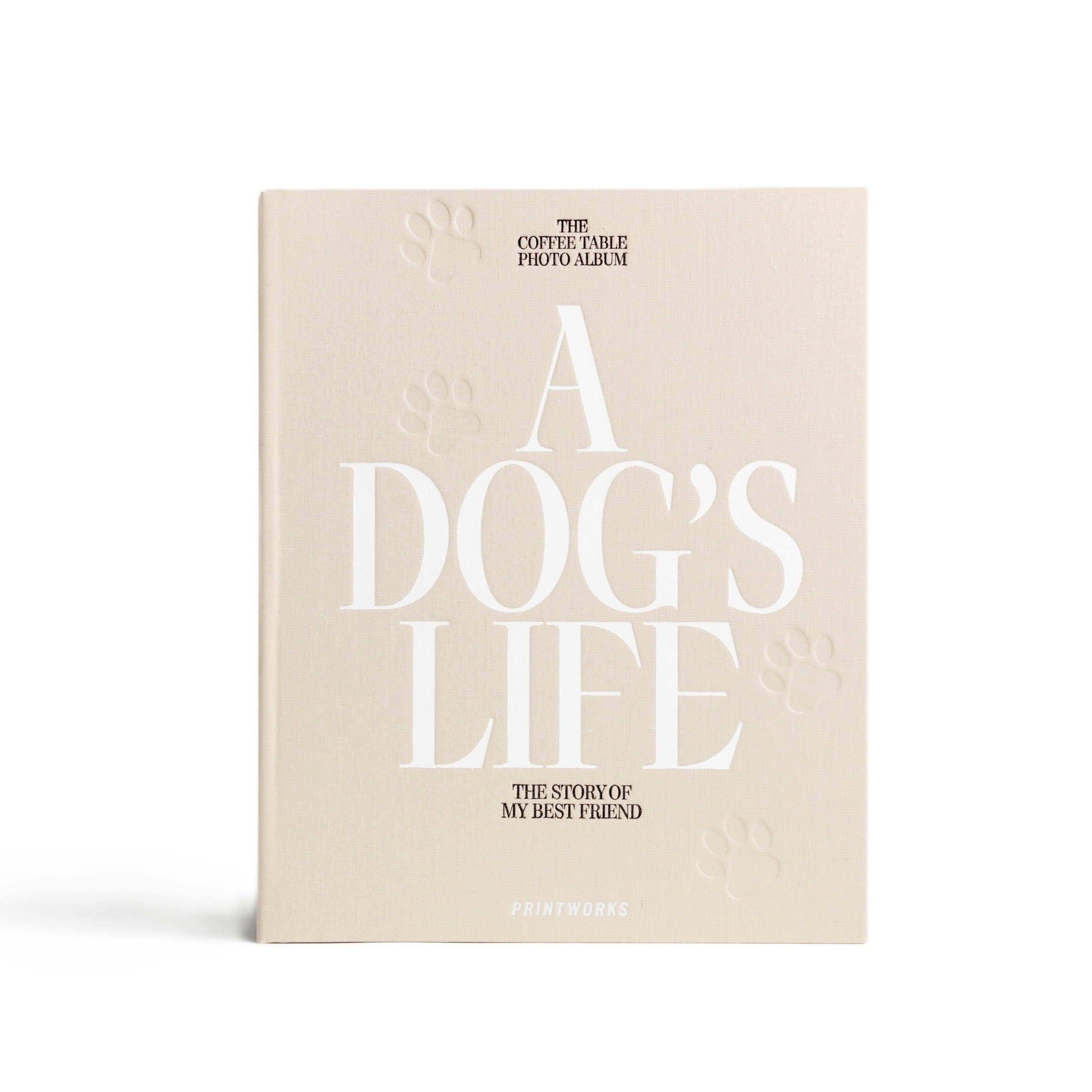 Fotoalbum A DOG'S LIFE beige