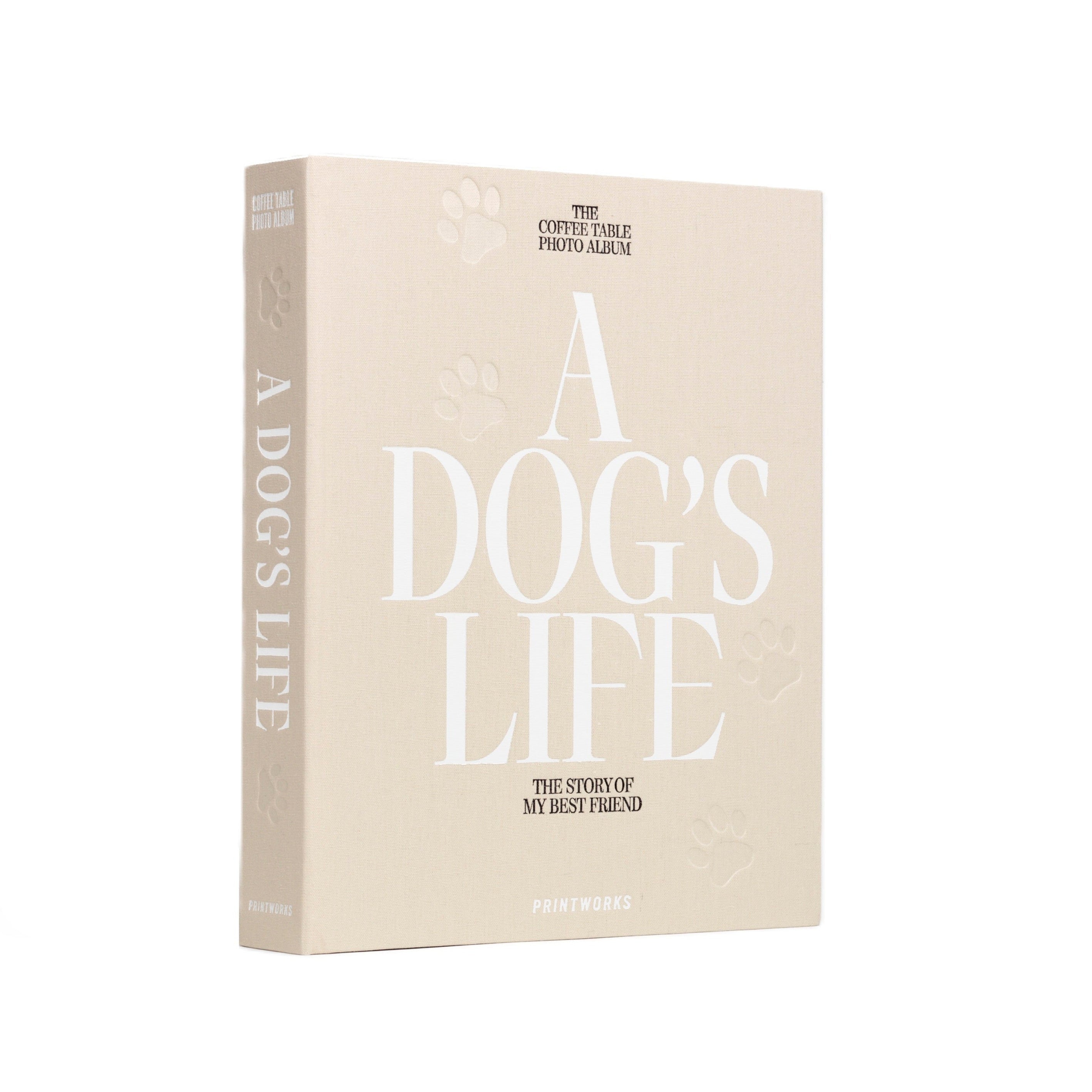 Fotoalbum A DOG'S LIFE beige