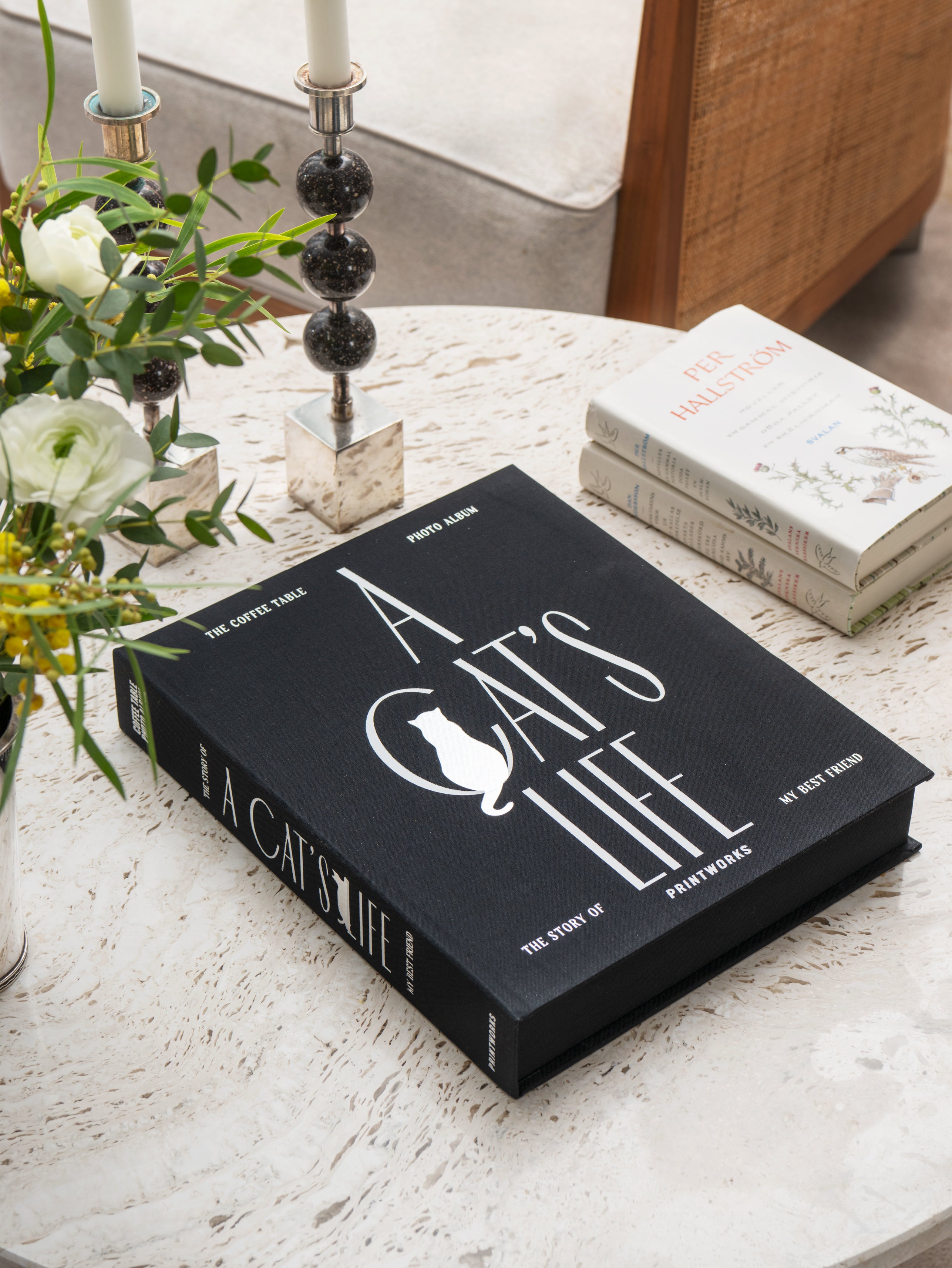 Fotoalbum A CAT'S LIFE schwarz