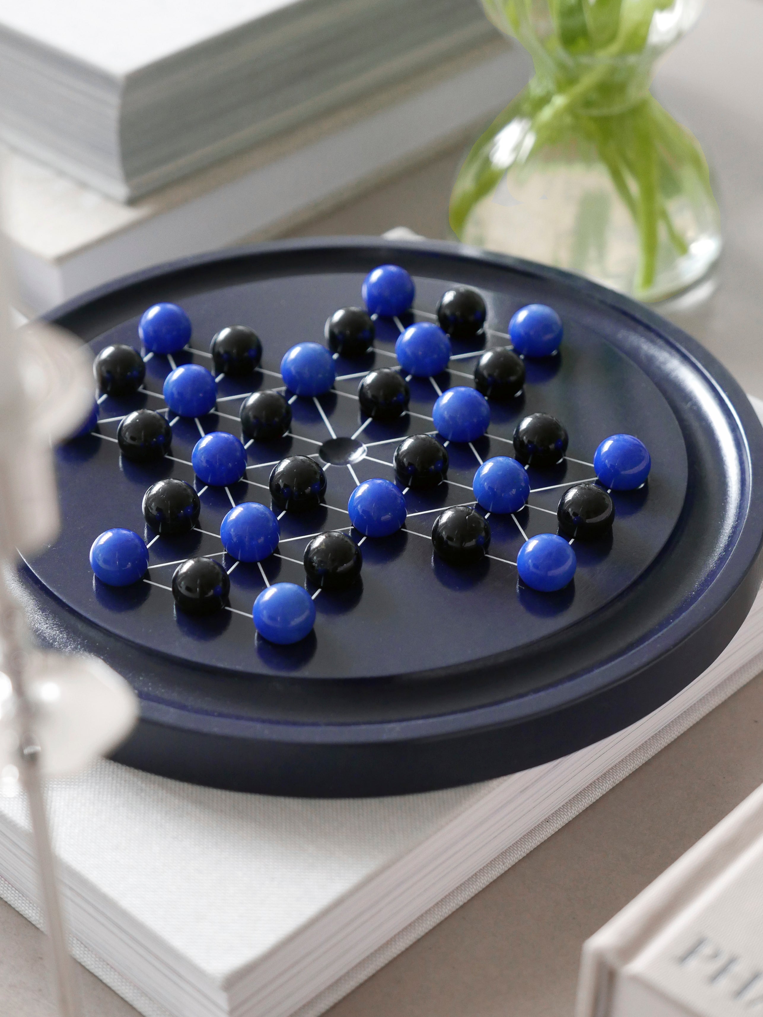 Gra strategische SOLITAIRE PATIENCE granatowy