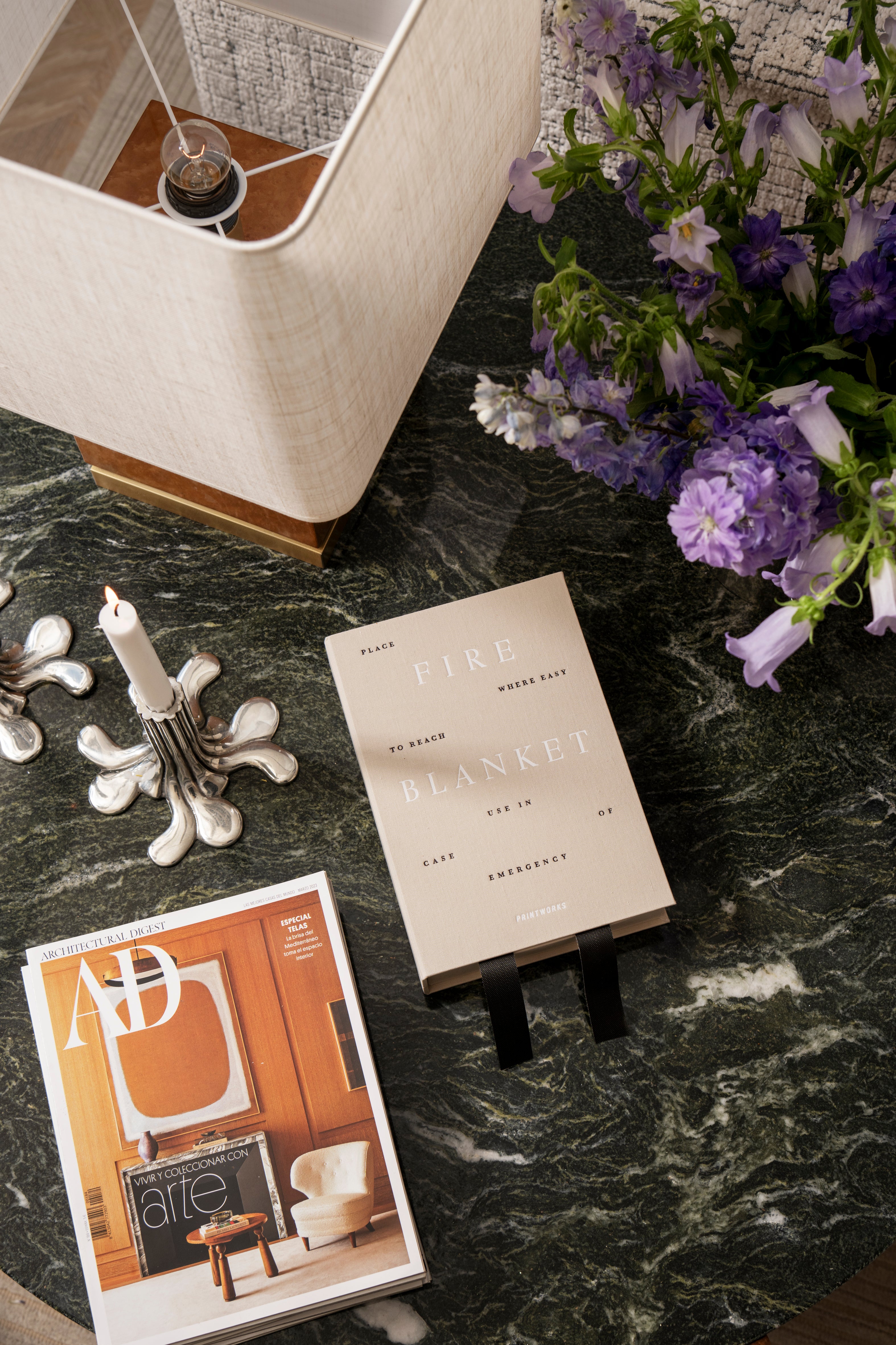 Feuerlöschdecke FIRE BLANKET beige