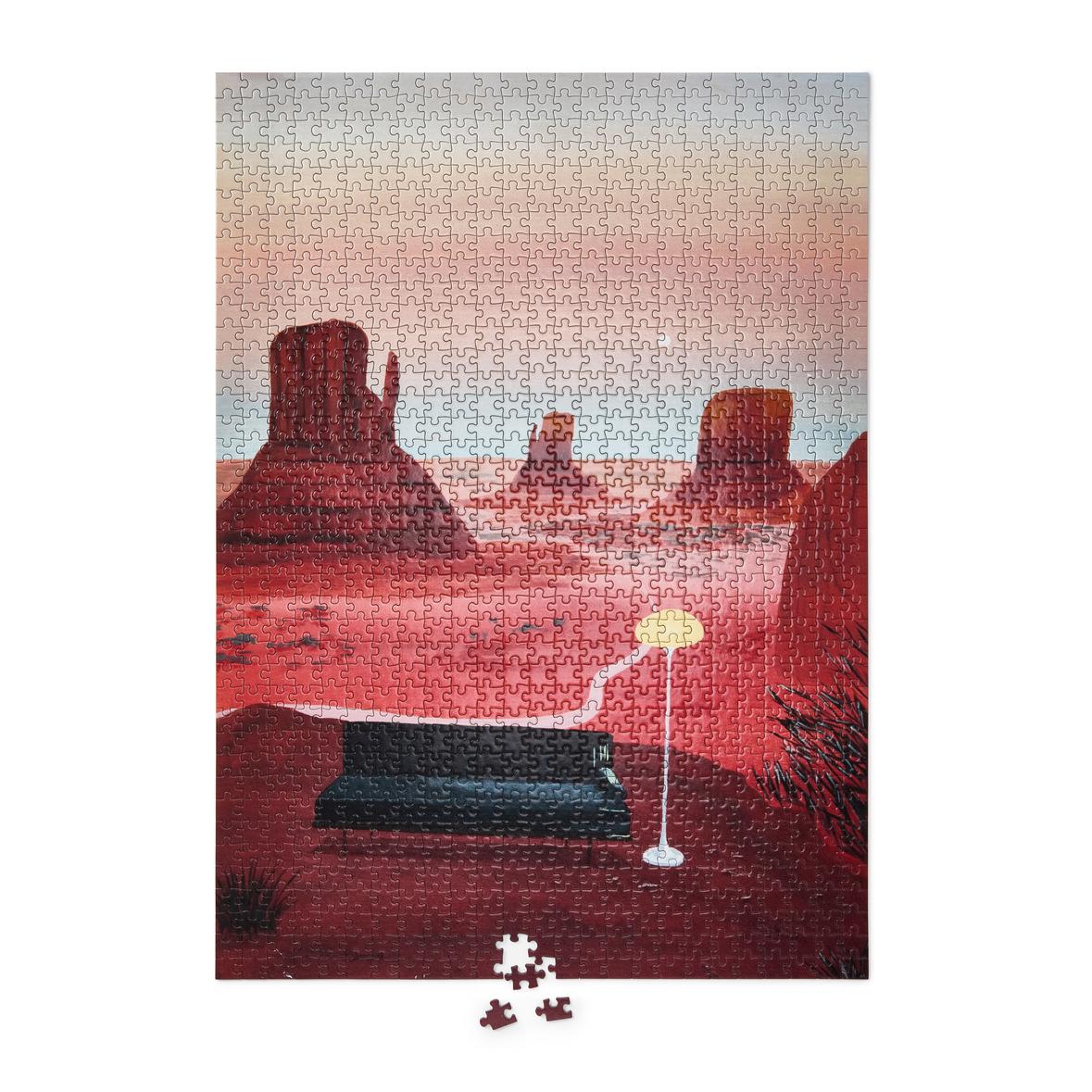 Puzzle LOUNGE rot