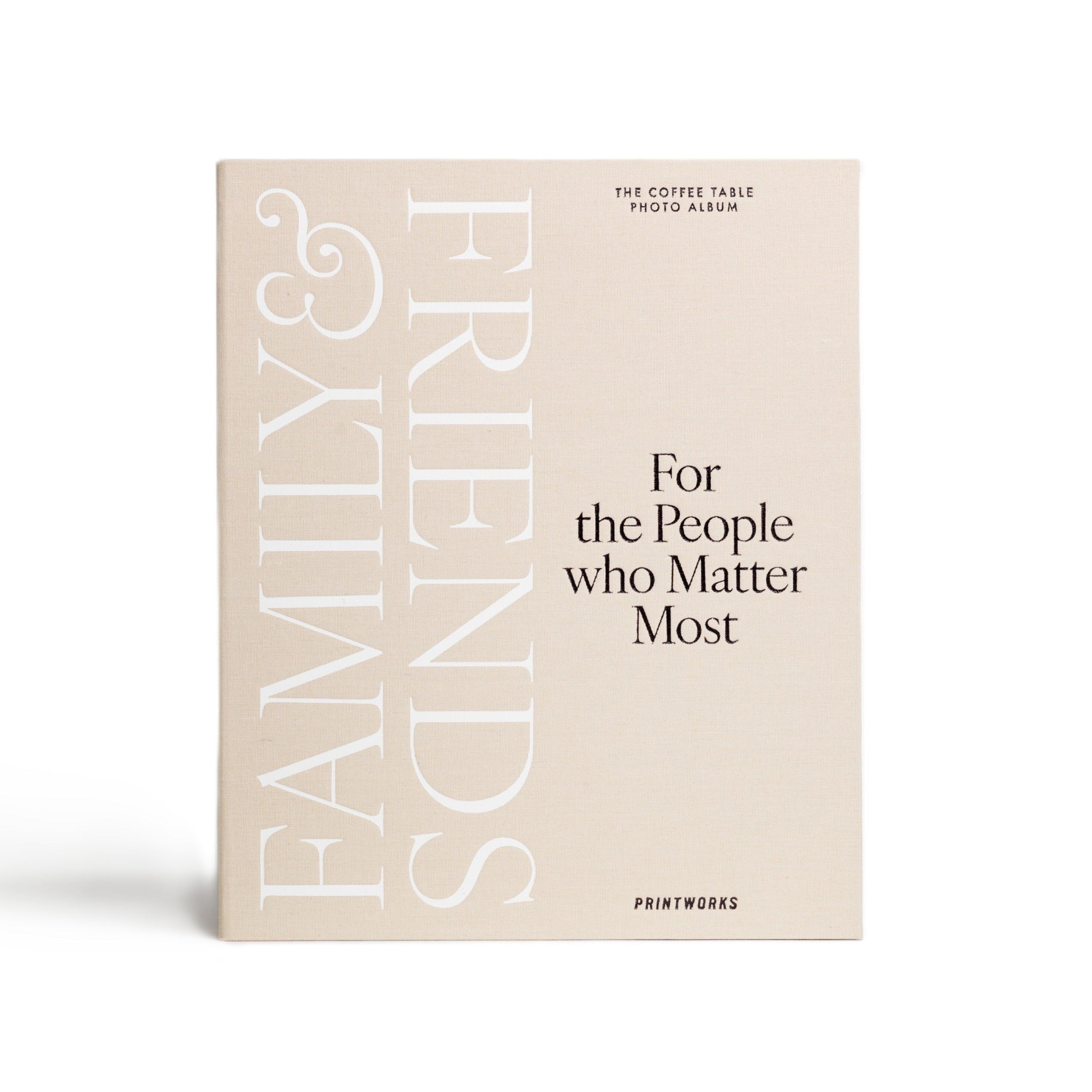 Fotoalbum FAMILIE UND FREUNDE beige