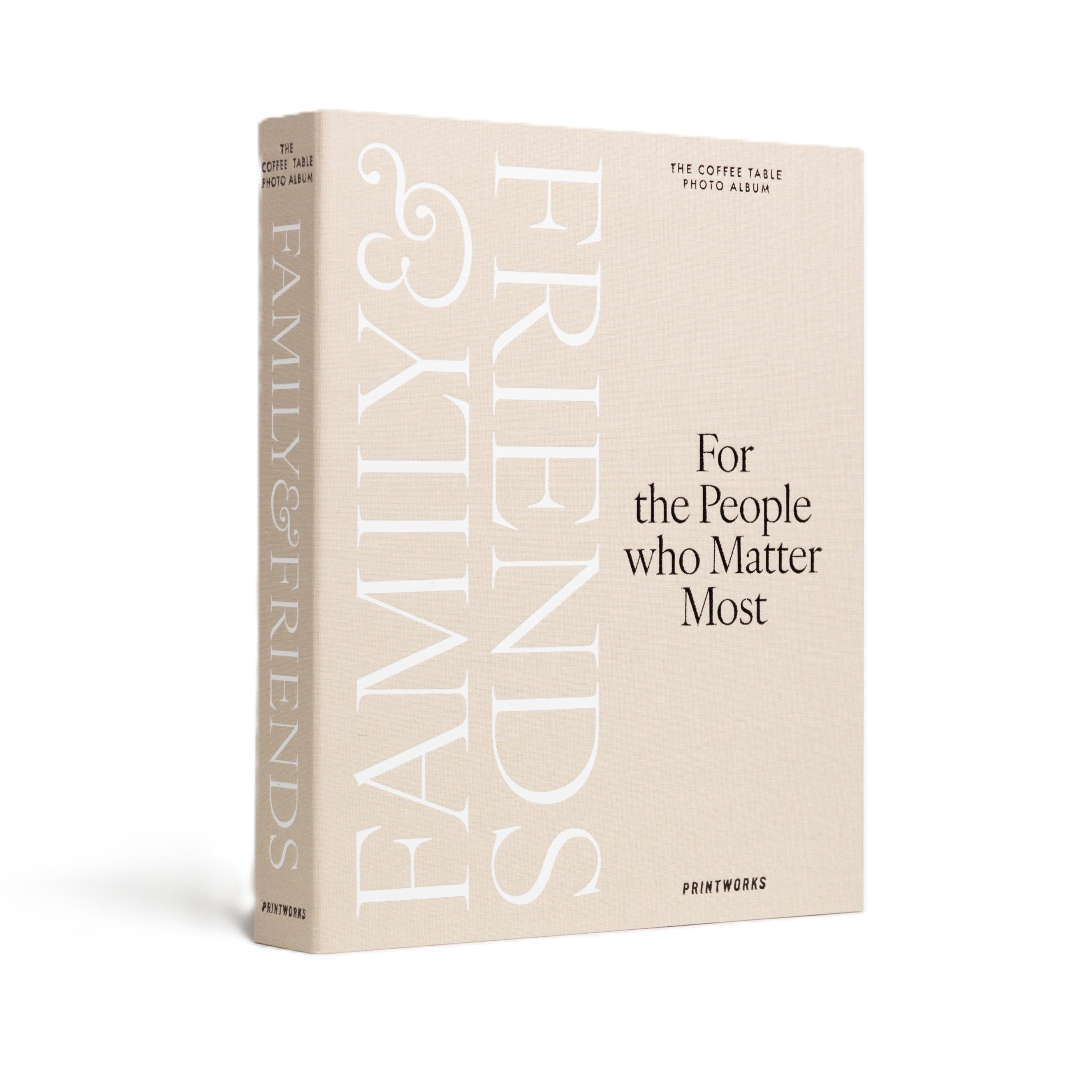 Fotoalbum FAMILIE UND FREUNDE beige