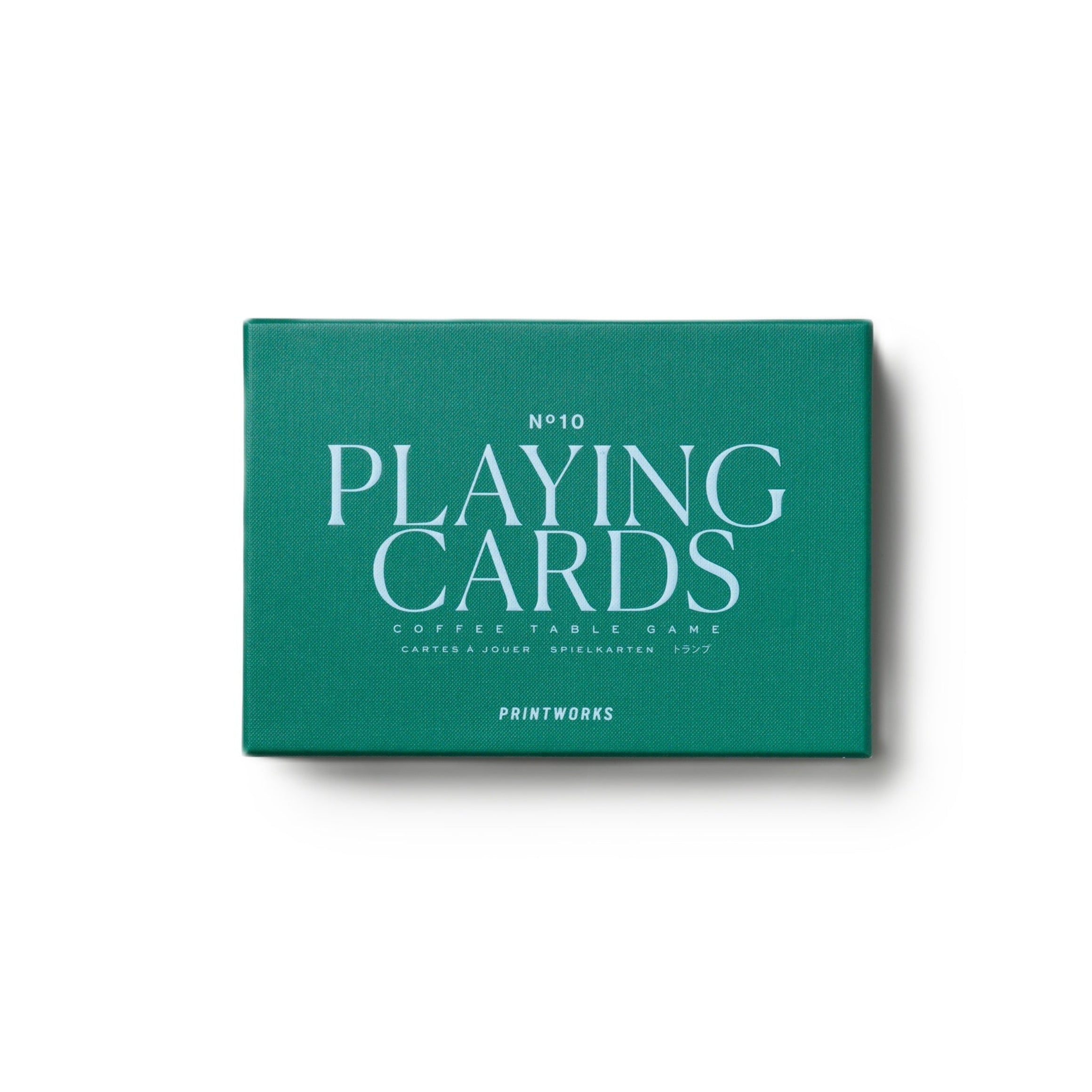 Spielkarten PLAYING CARDS grün