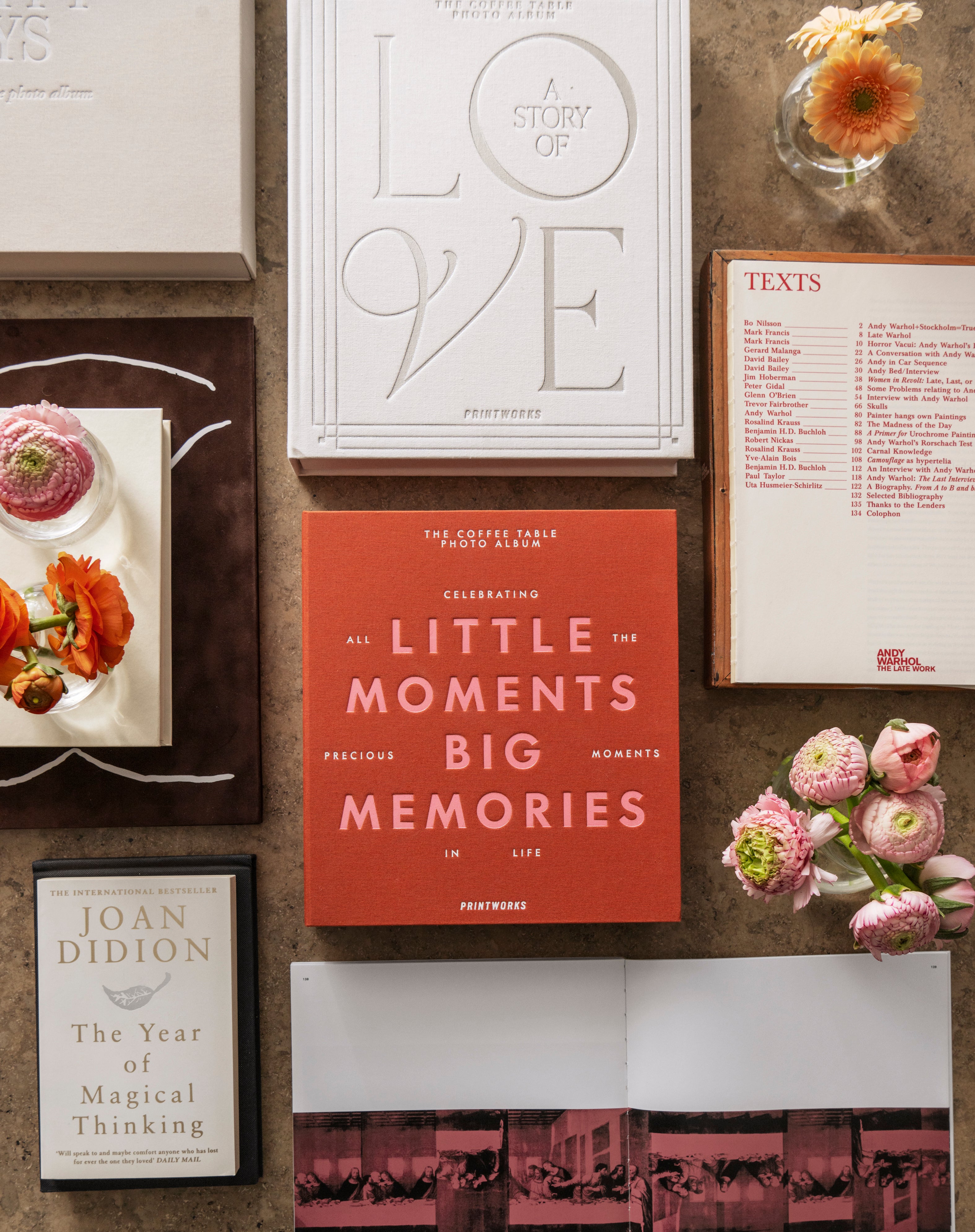 Fotoalbum LITTLE MOMENTS BIG MEMORIES orange