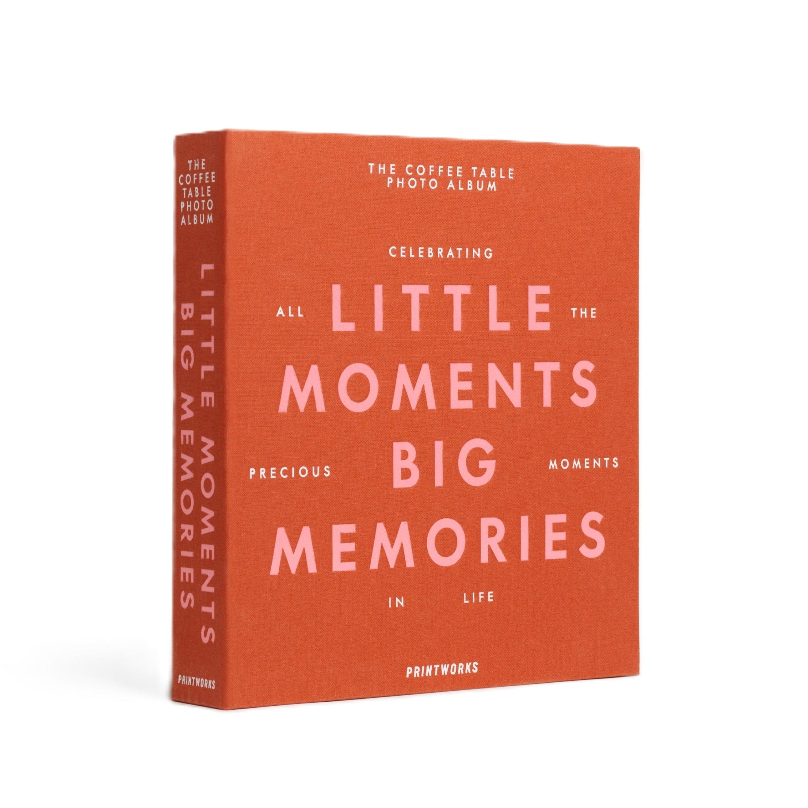 Fotoalbum LITTLE MOMENTS BIG MEMORIES orange