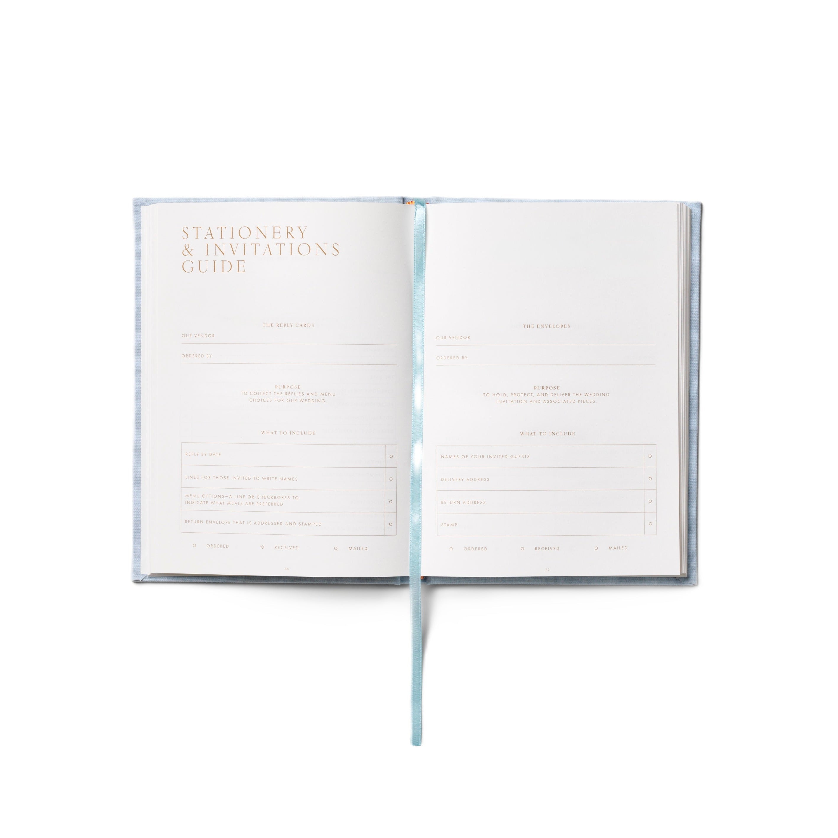 The Perfect Day Wedding Planner Blue