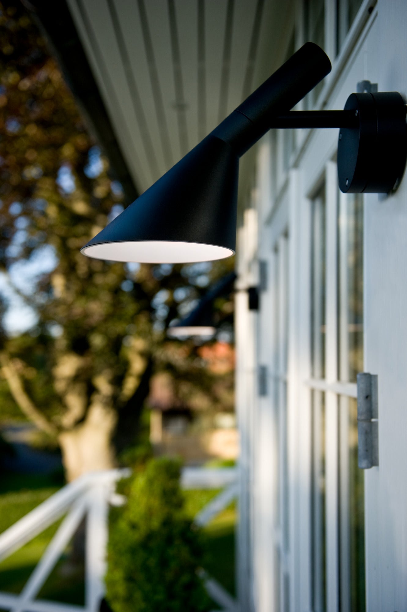 Außenwandlampe AJ 50 schwarz