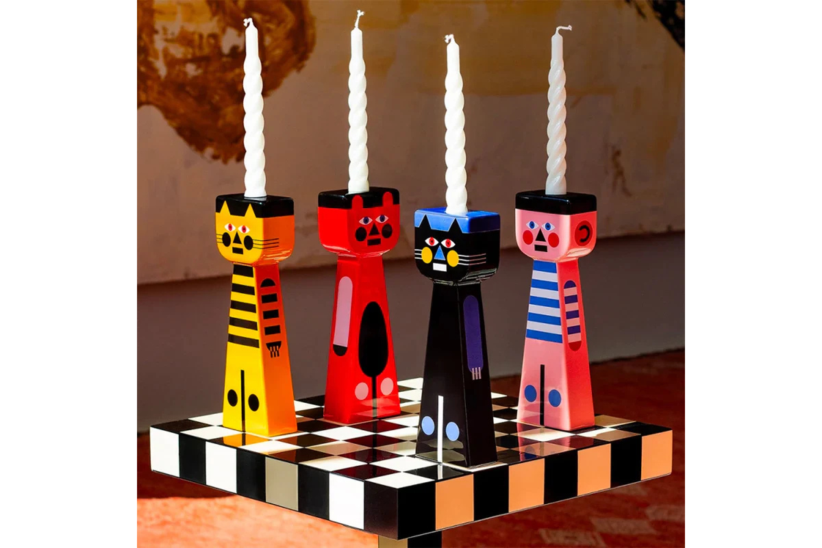 ALIX yellow candlestick