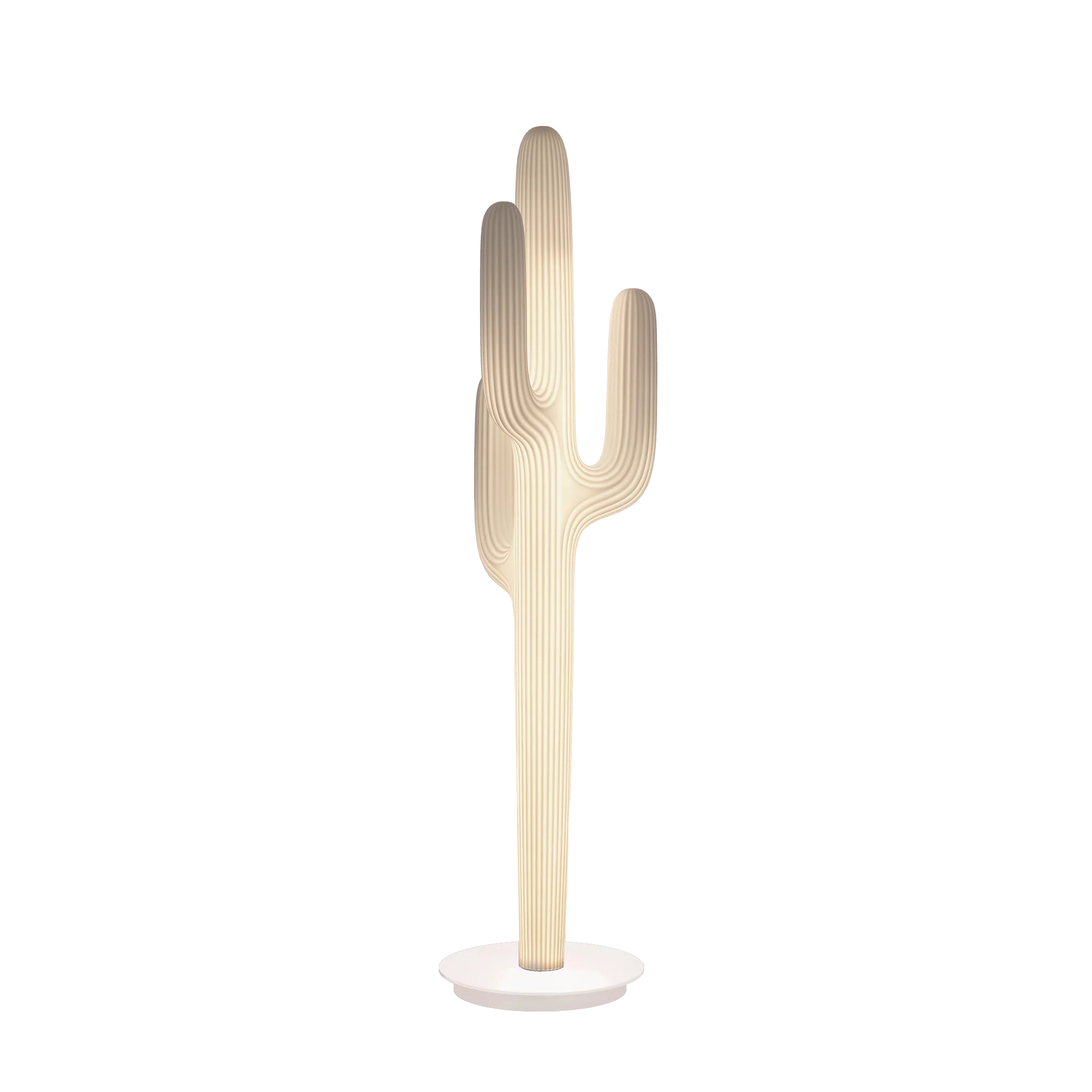 Outdoor floor lamp SAGUARO white