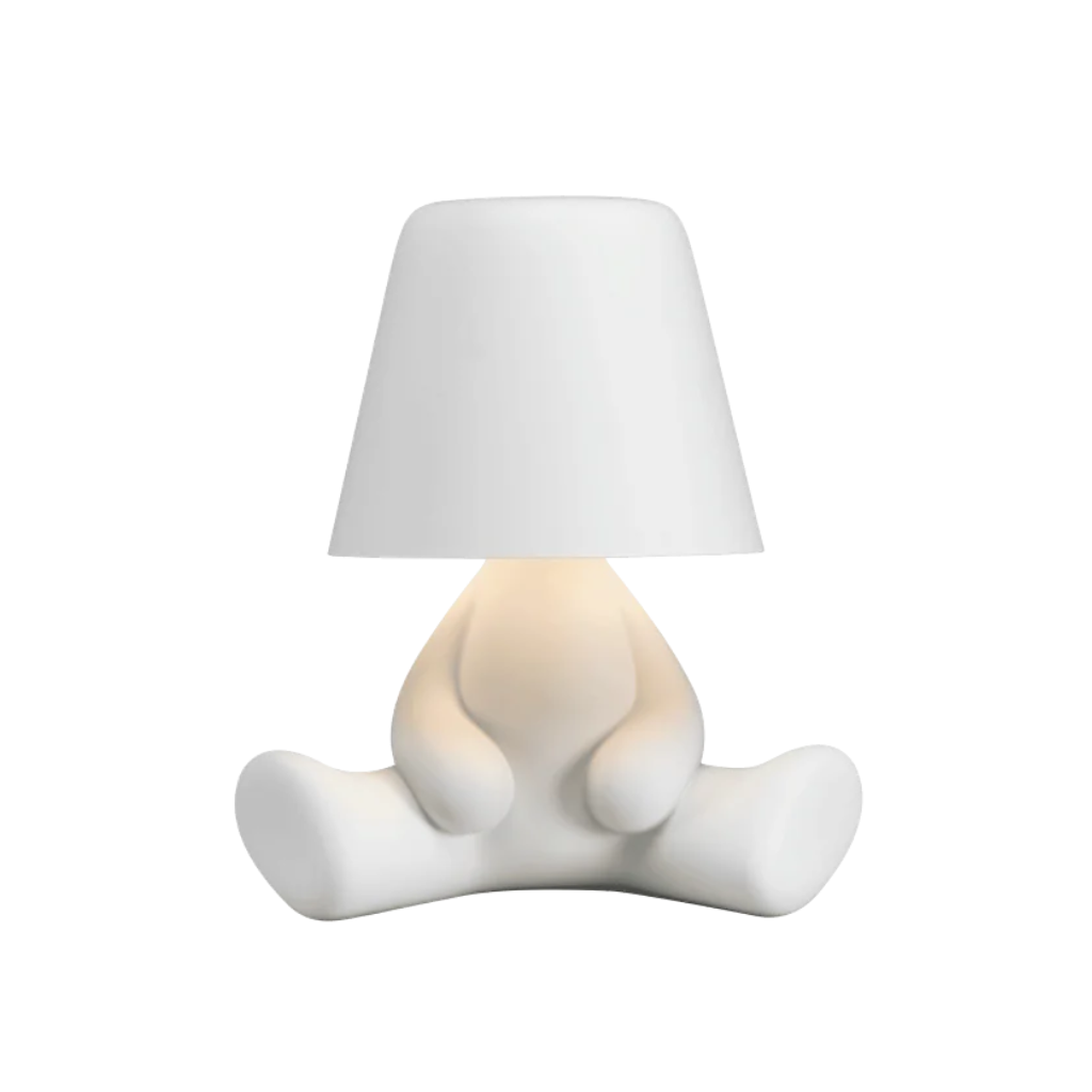 Tragbare Lampe SWEET BROTHERS JOE weiß