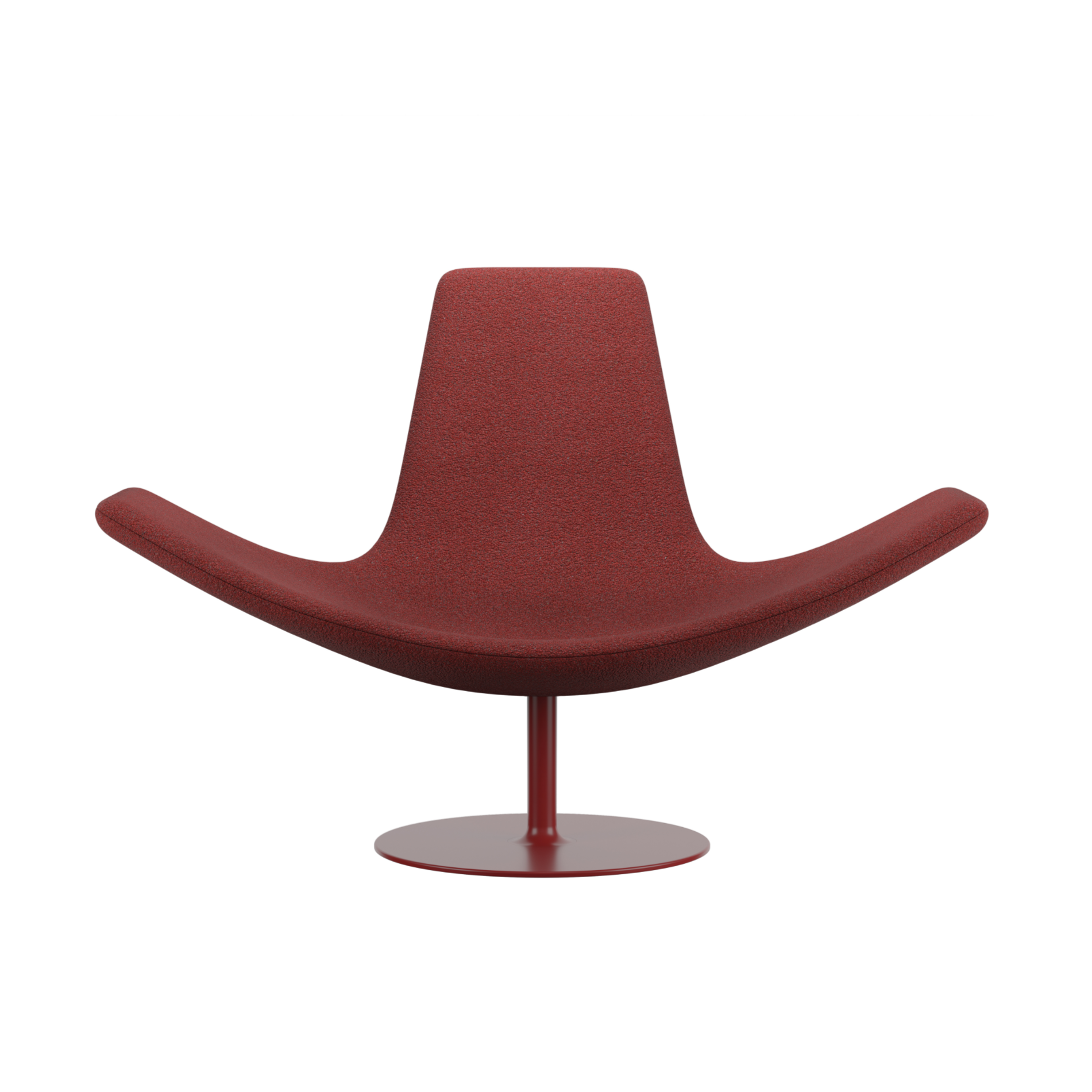 WING armchair red