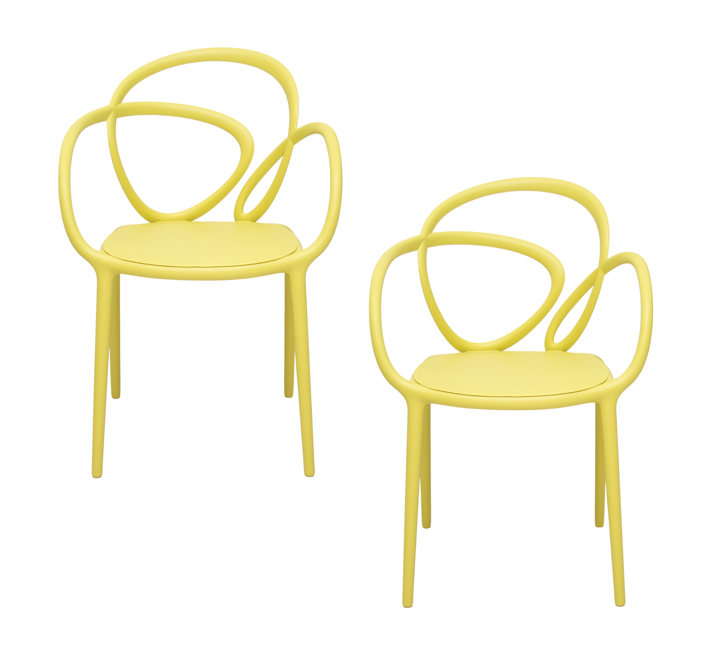 LOOP mustard chair set