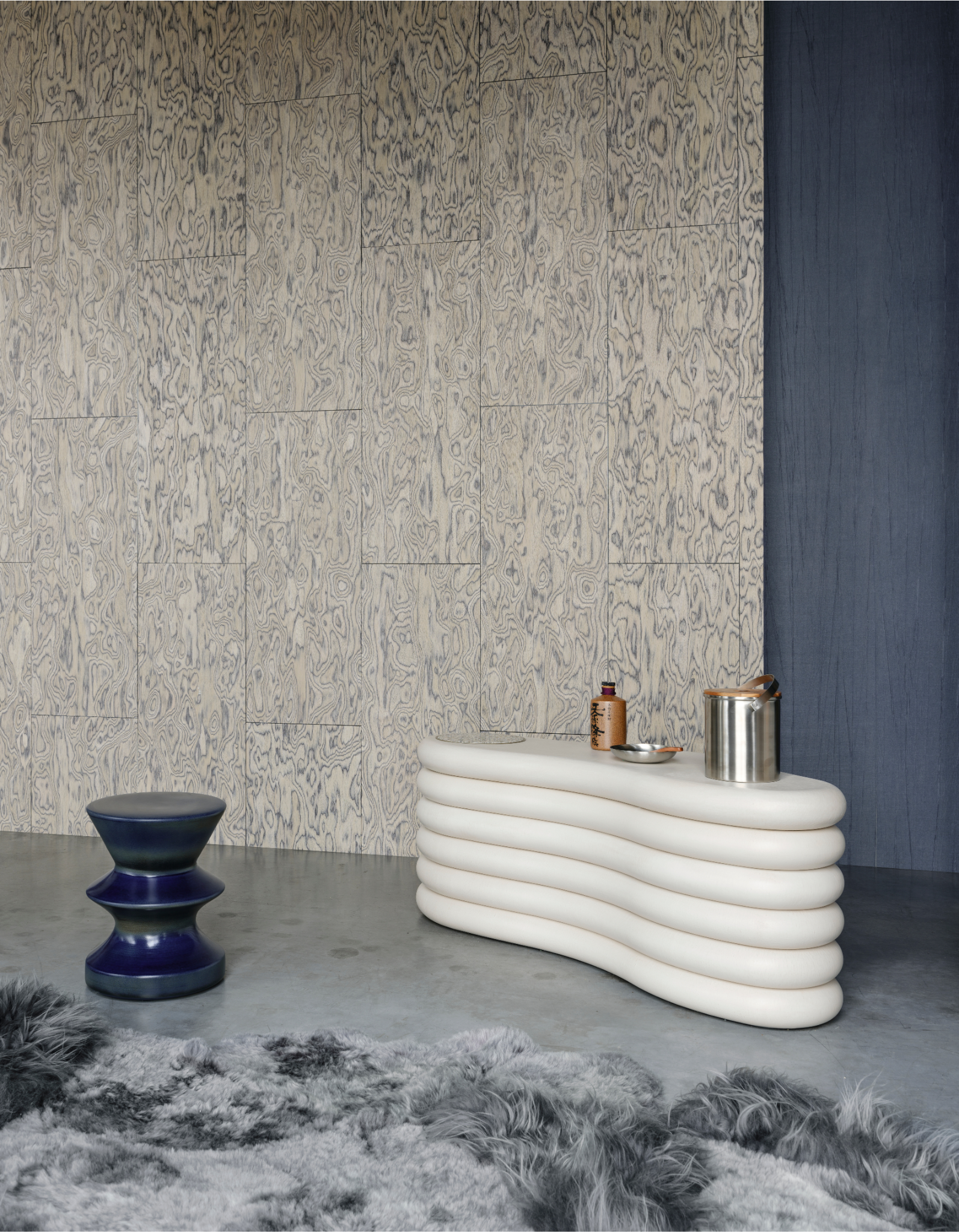 Tapete COTI beige Furnier