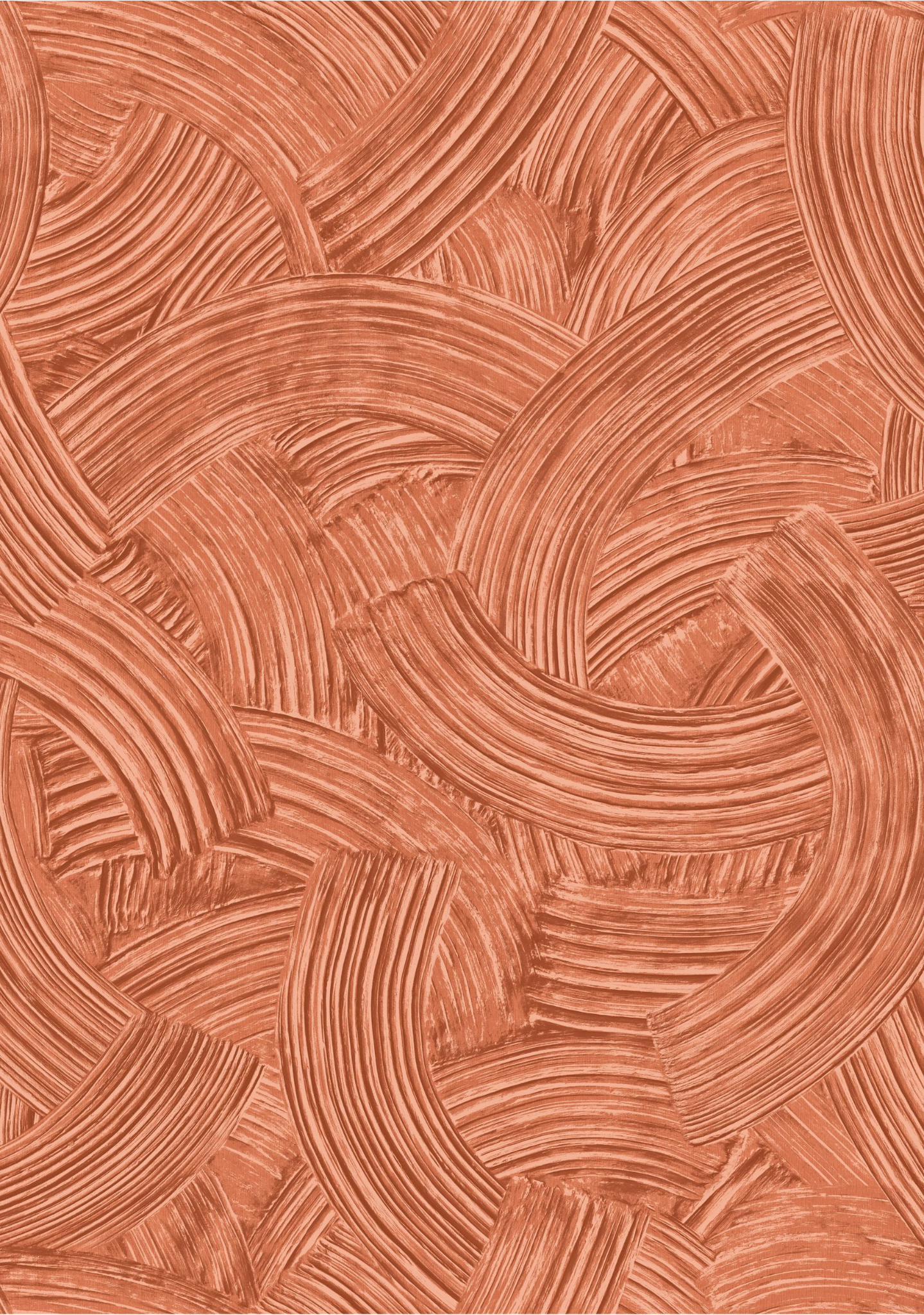 IMPASTO Orange Wallpaper
