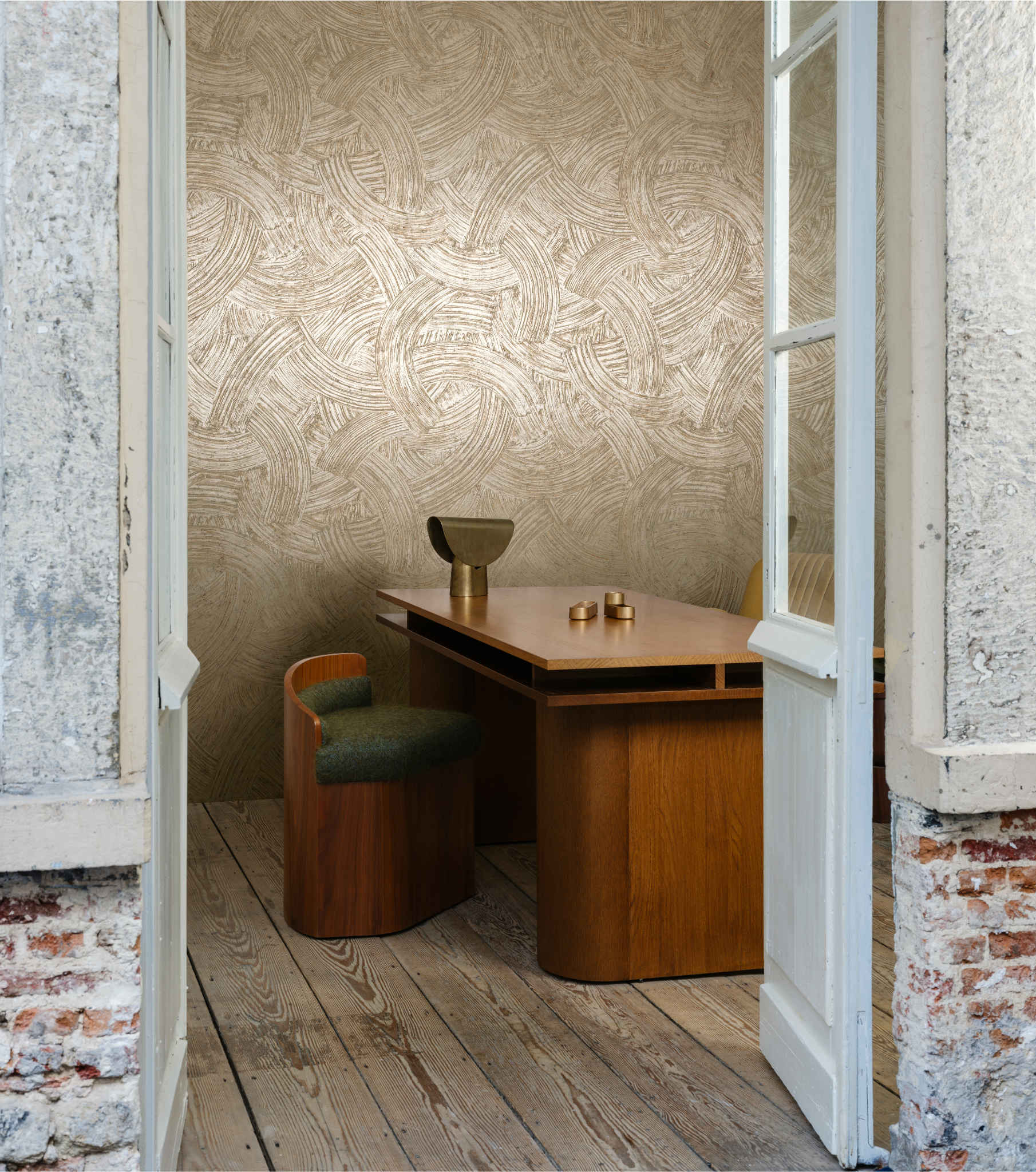 Tapete IMPASTO orange