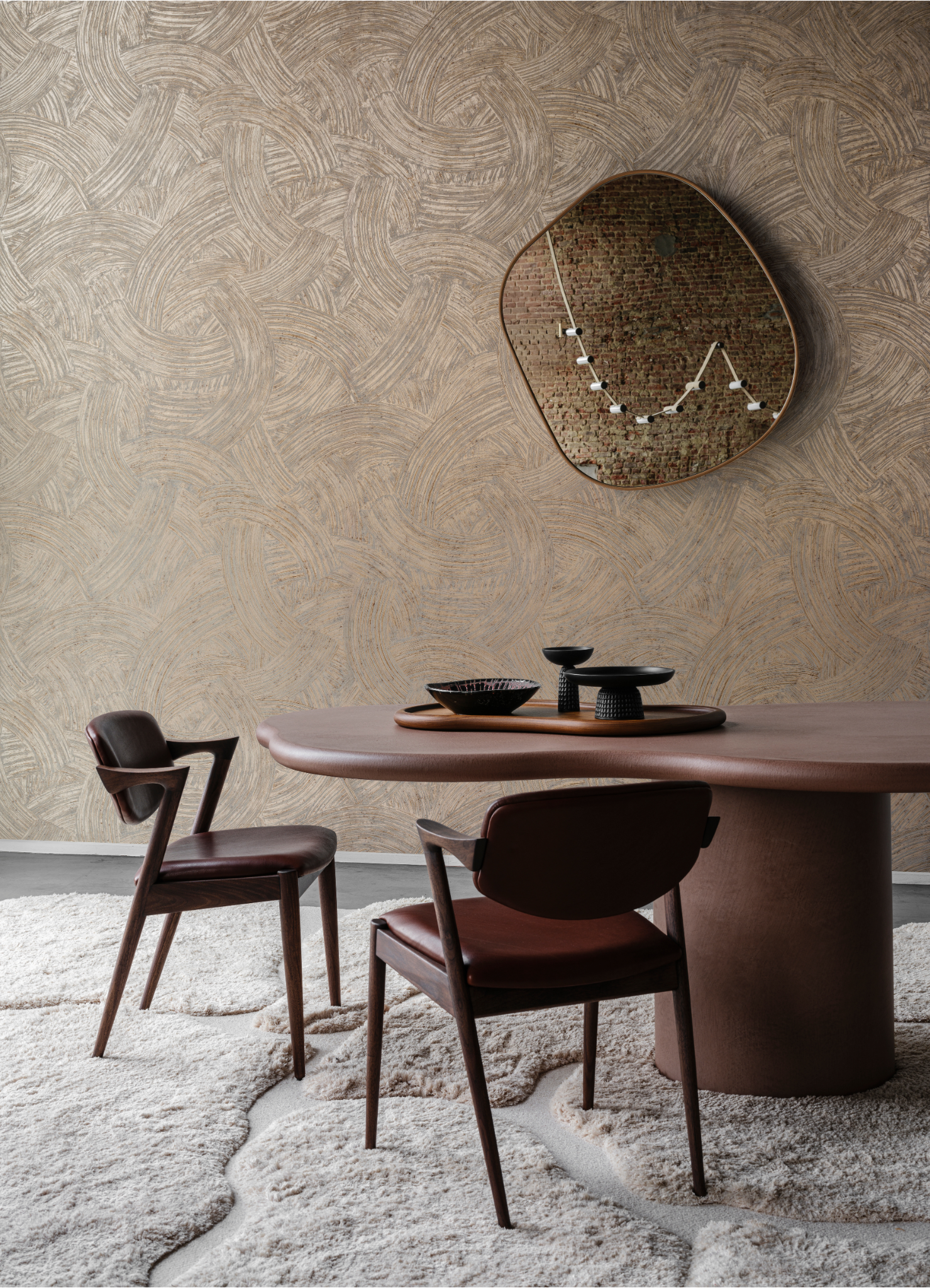 Tapete IMPASTO piaskowy