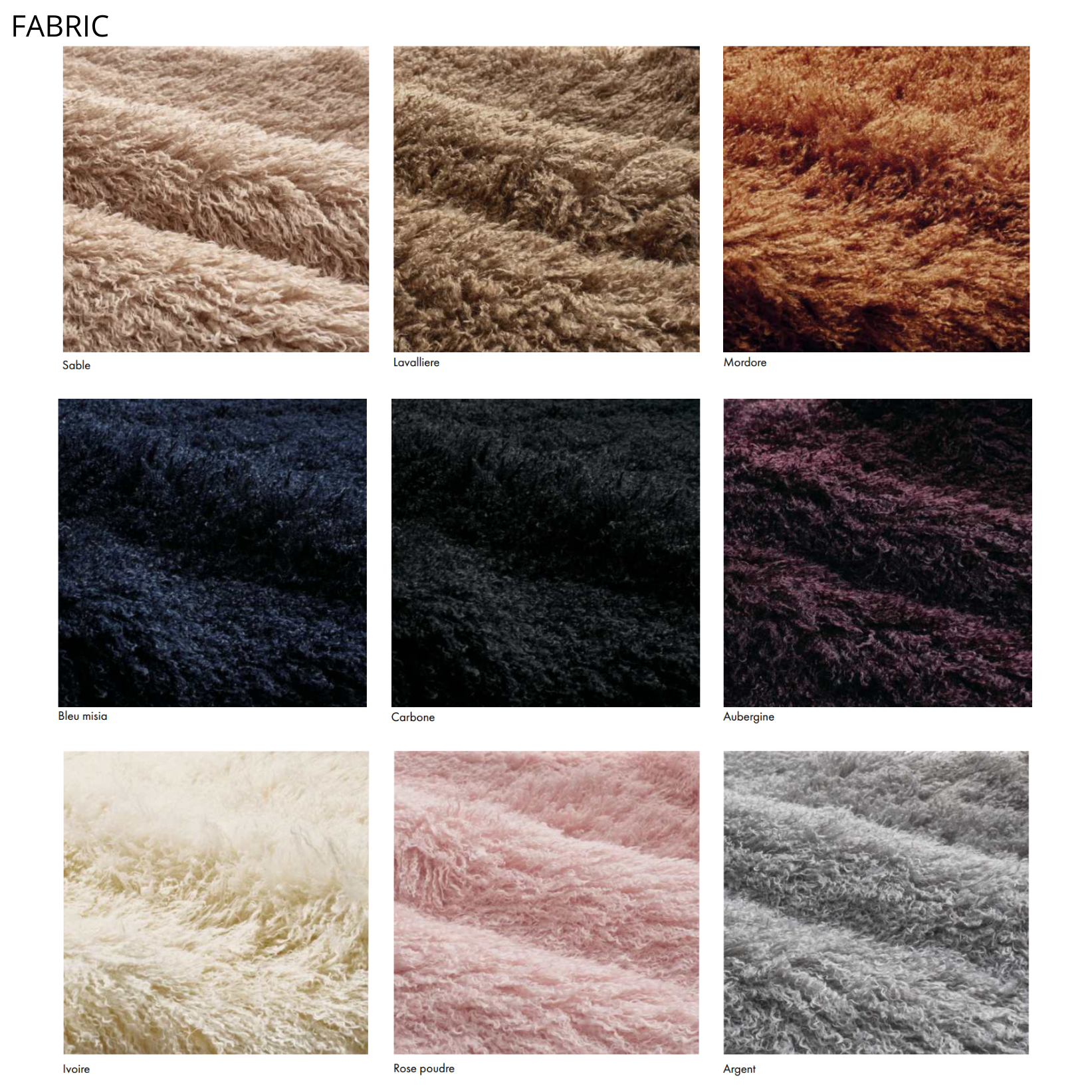 Stuhl GROPIUS CS1 - FLUFFY EDITION Kunstfell